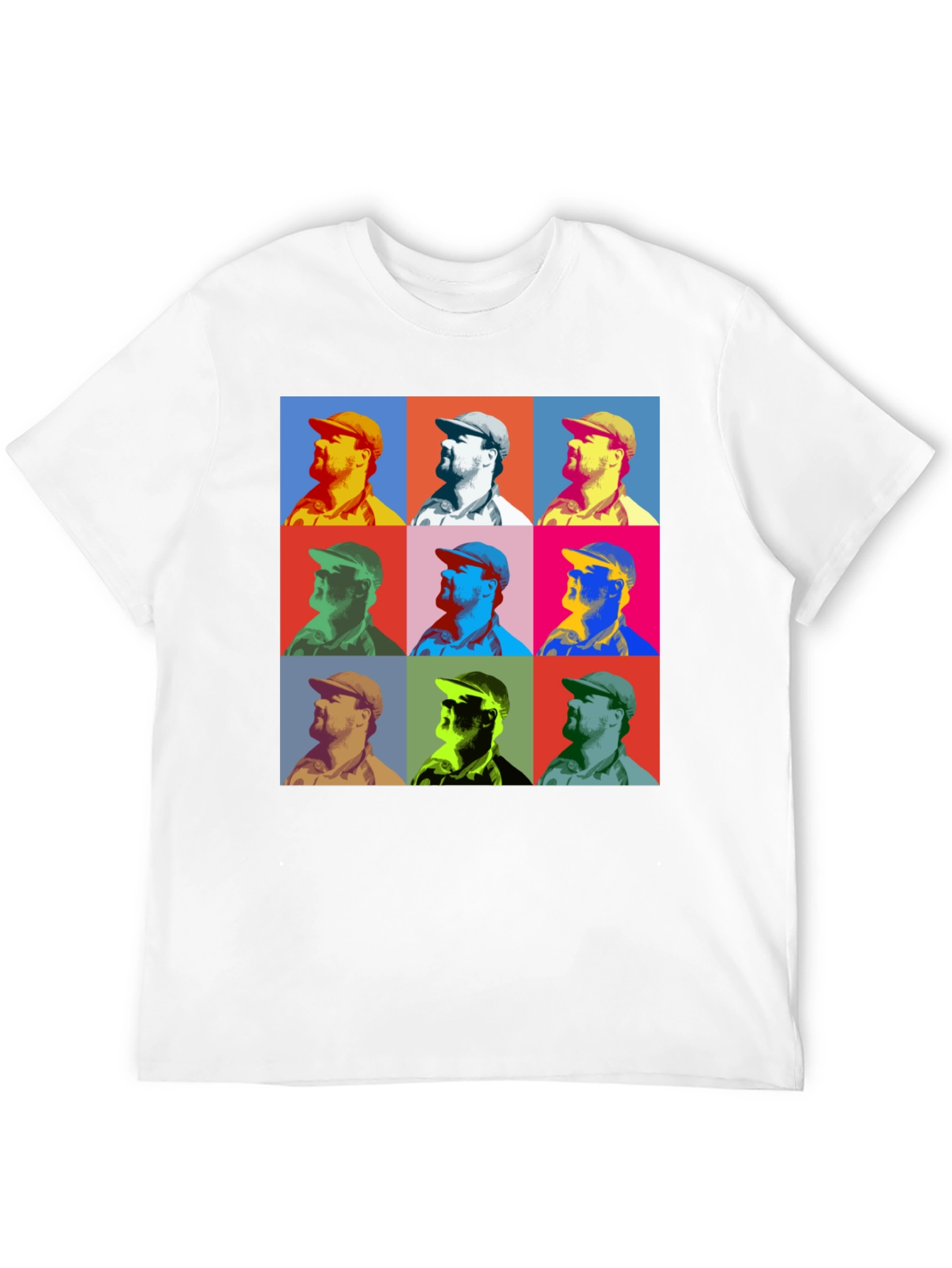 Black Pop Art Graphic Tee - Bold & Unique Style view 12