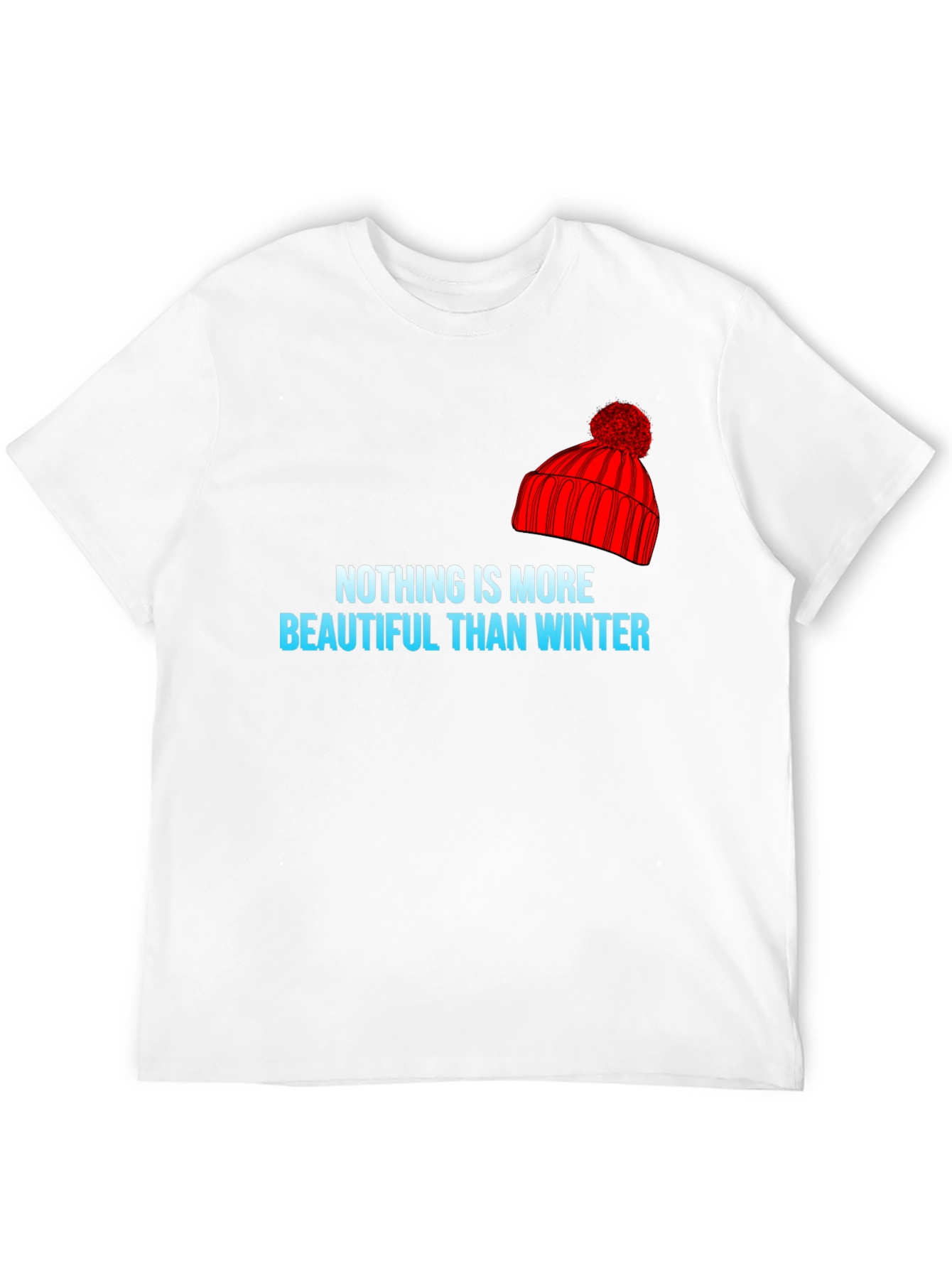 Black Winter's Beauty Graphic Tee view 12