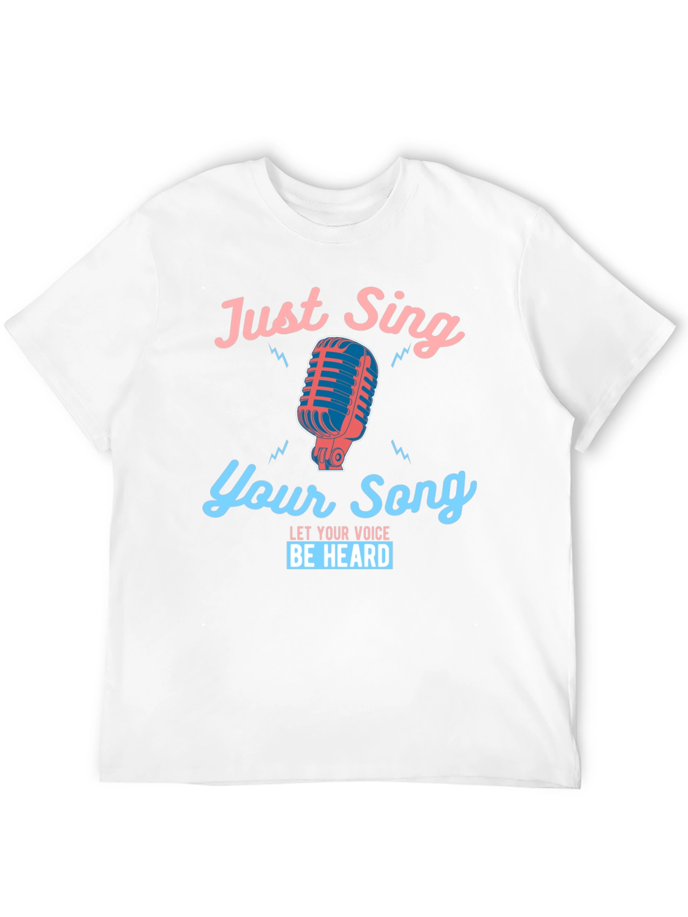 Black Just Sing Your Song Graphic Tee view 12