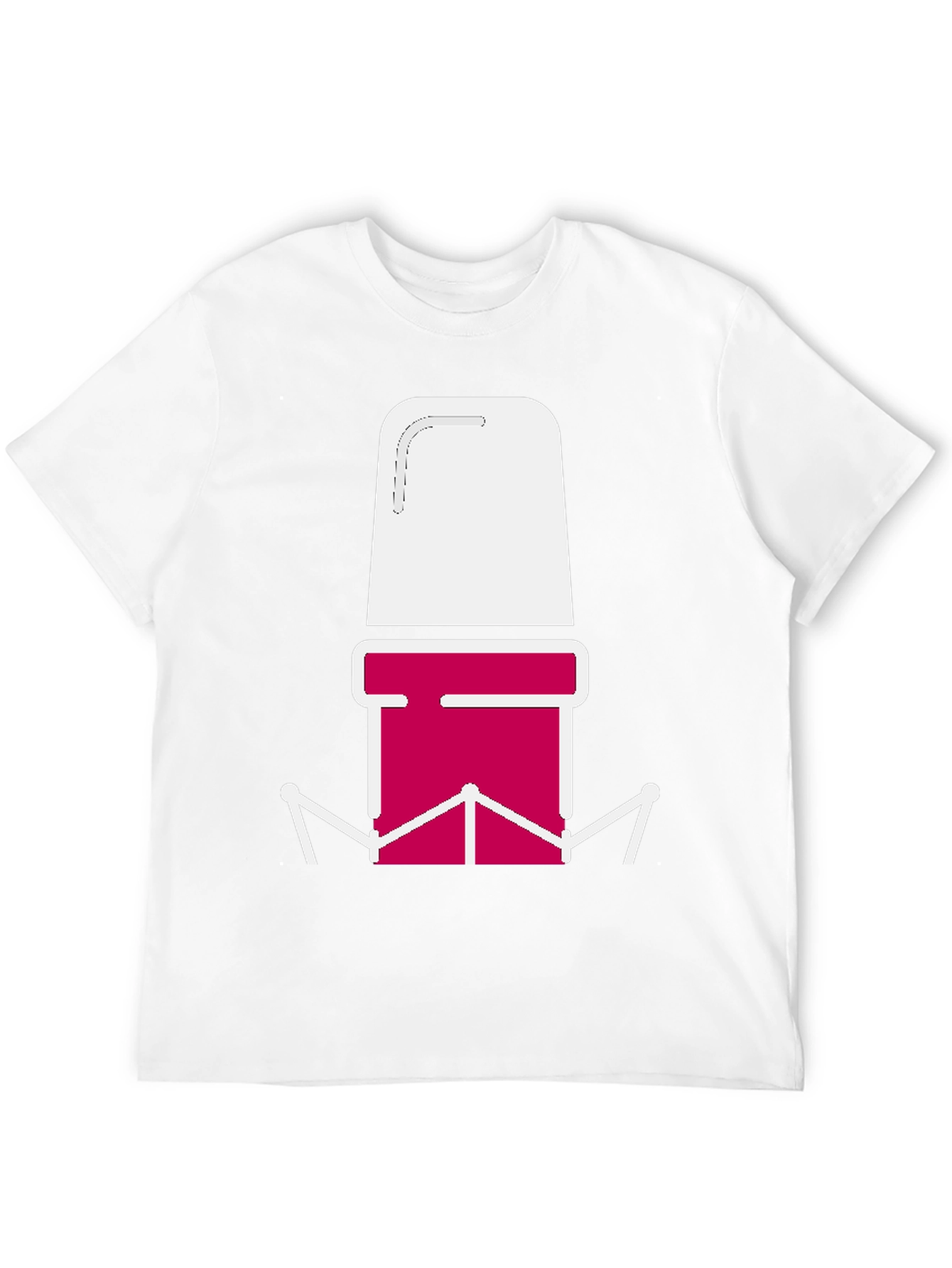 Black Abstract Graphic Tee - Bold Design, Casual Style view 12