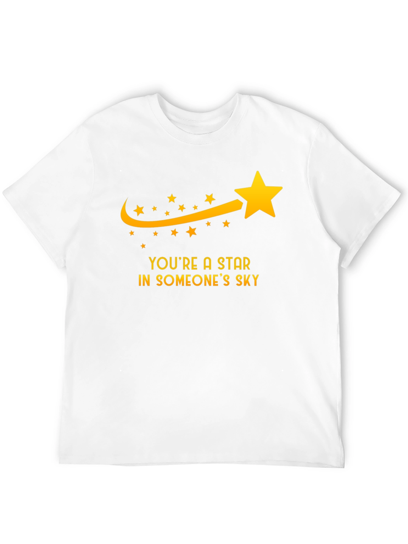 Black You're a Star T-Shirt - Motivational Tee view 12