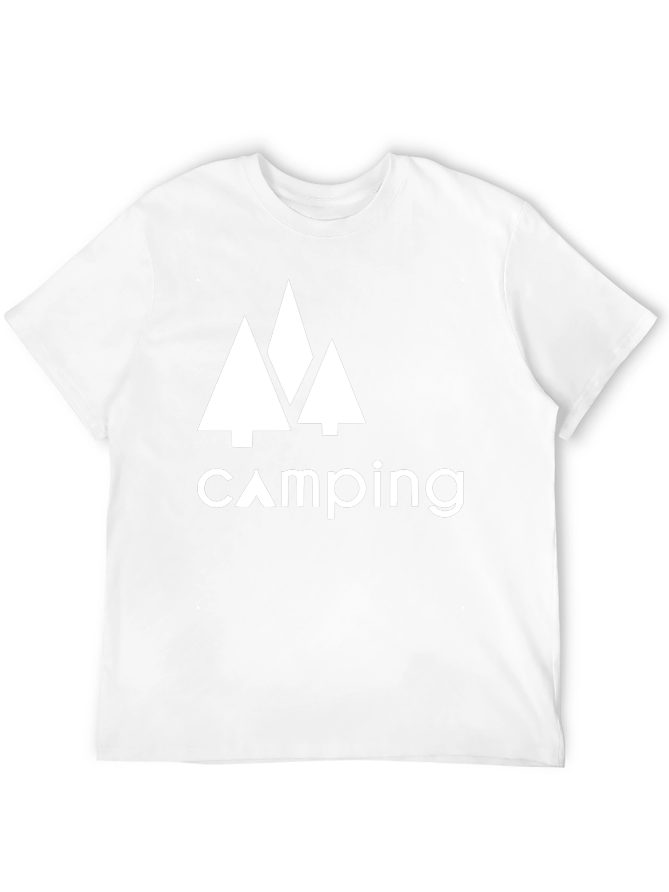 Black Camping Trees Graphic Tee - Adventure Awaits! view 12