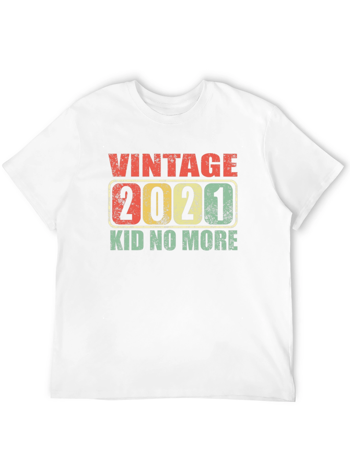 Black Vintage 2021 Kid No More Graphic Tee view 12