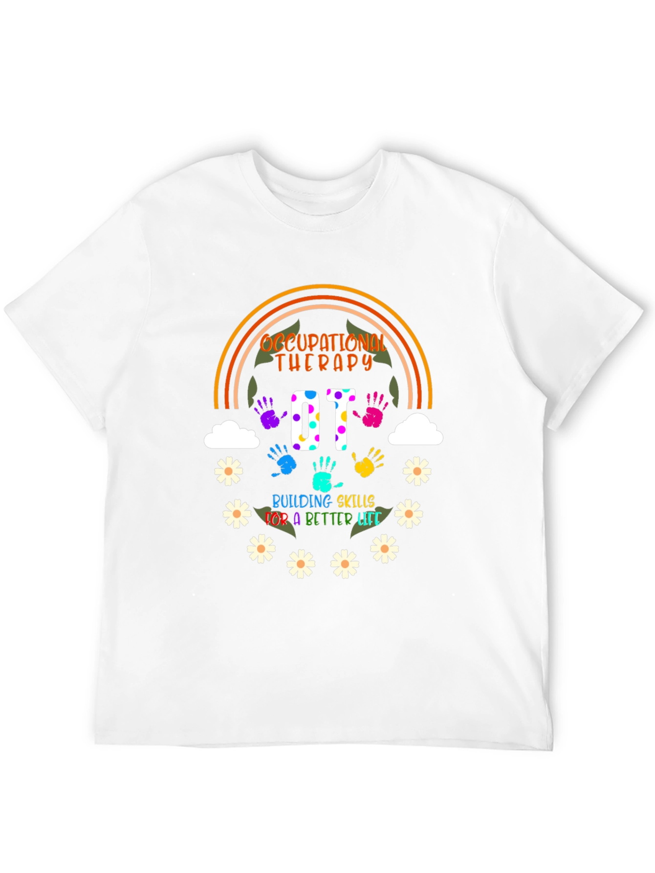 Black Occupational Therapy T-Shirt view 12