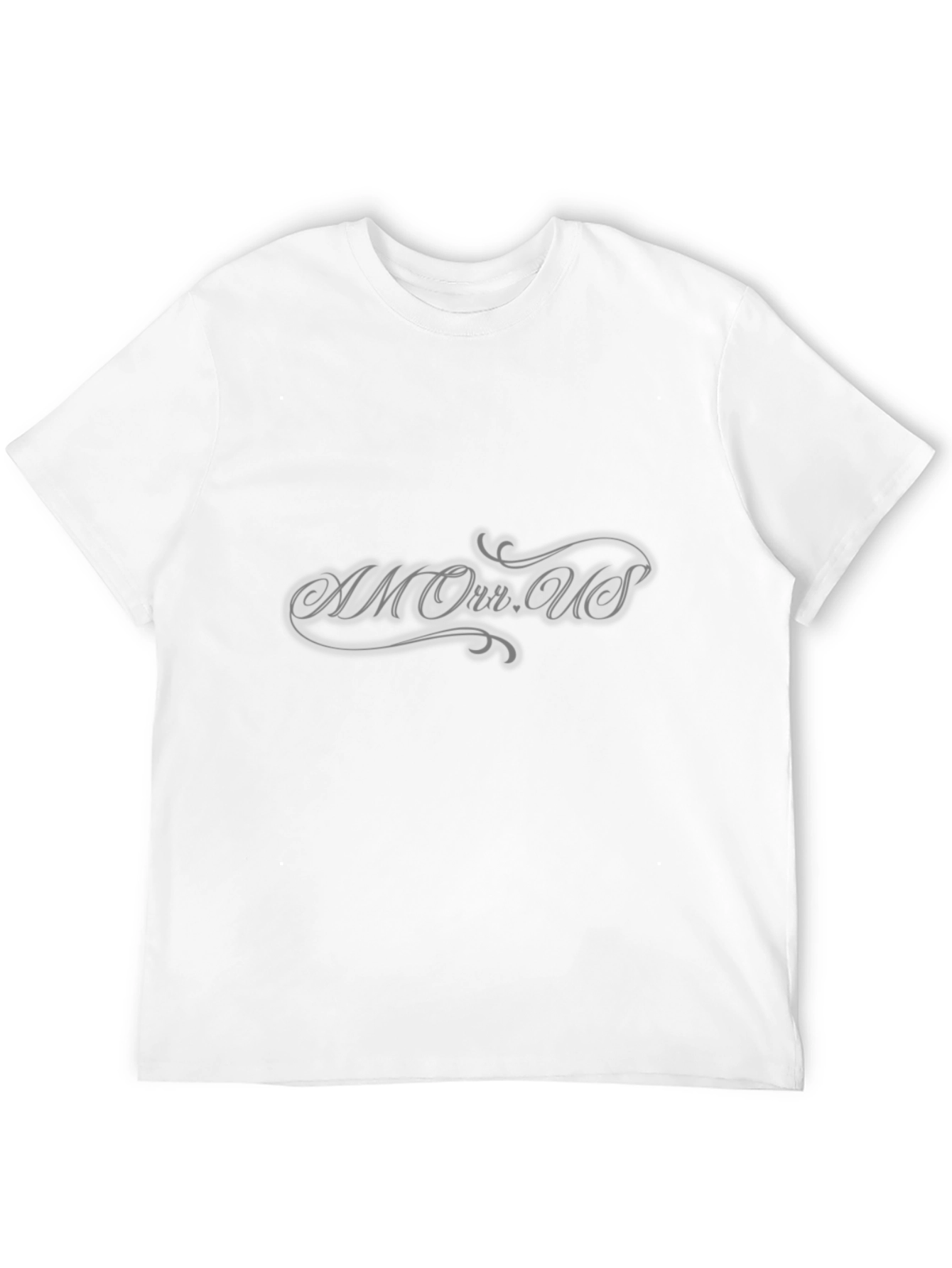 Black Amorous Graphic Black T-Shirt view 12