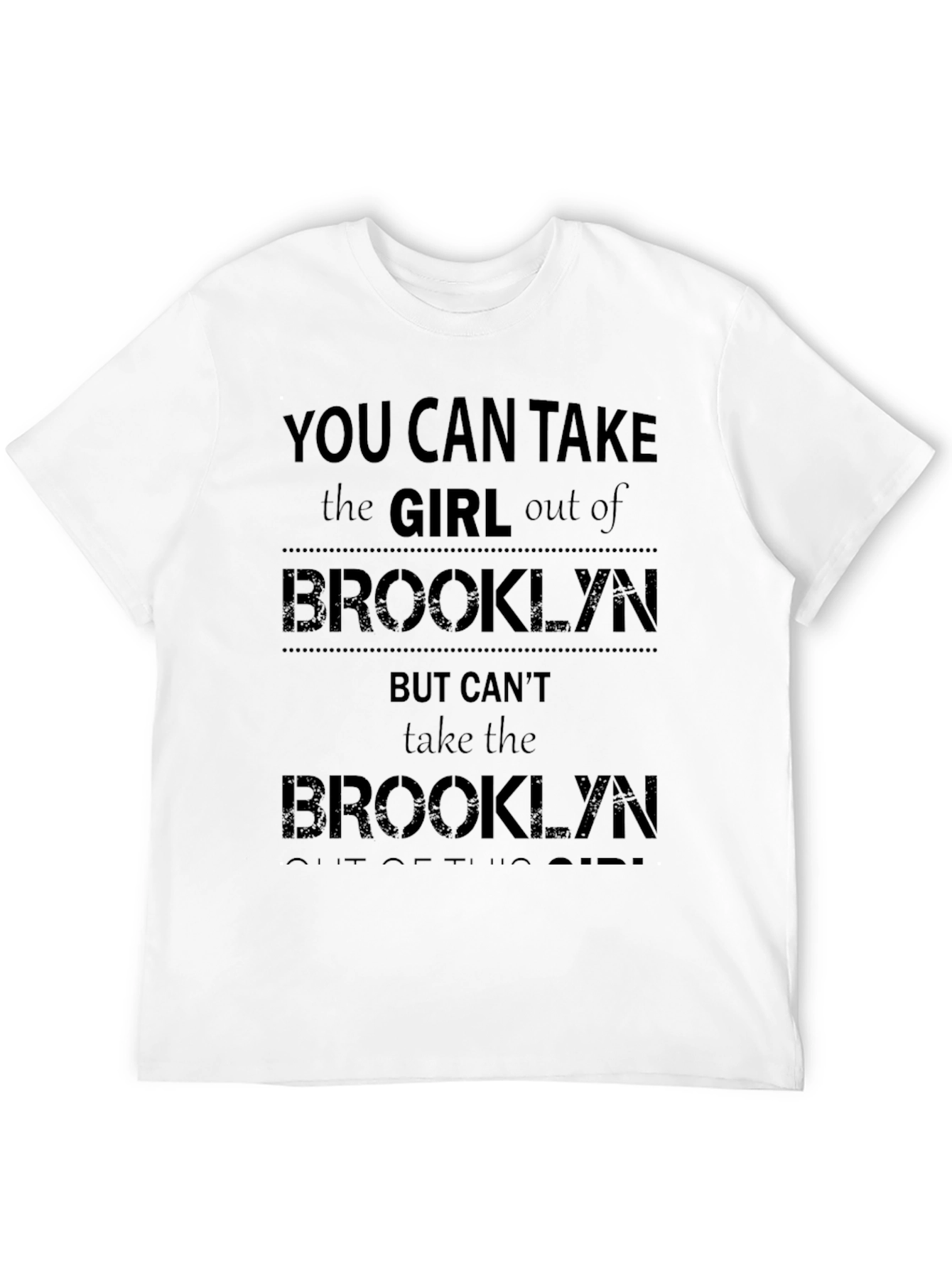 Brooklyn Girl T-Shirt - Funny City Pride Tee - 12