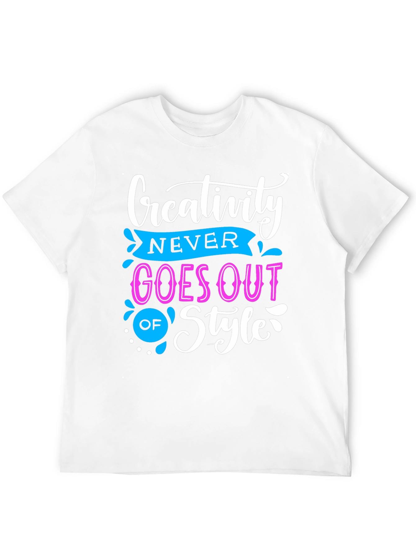 Black Creative Style T-Shirt: Never Goes Out of Fashion view 12