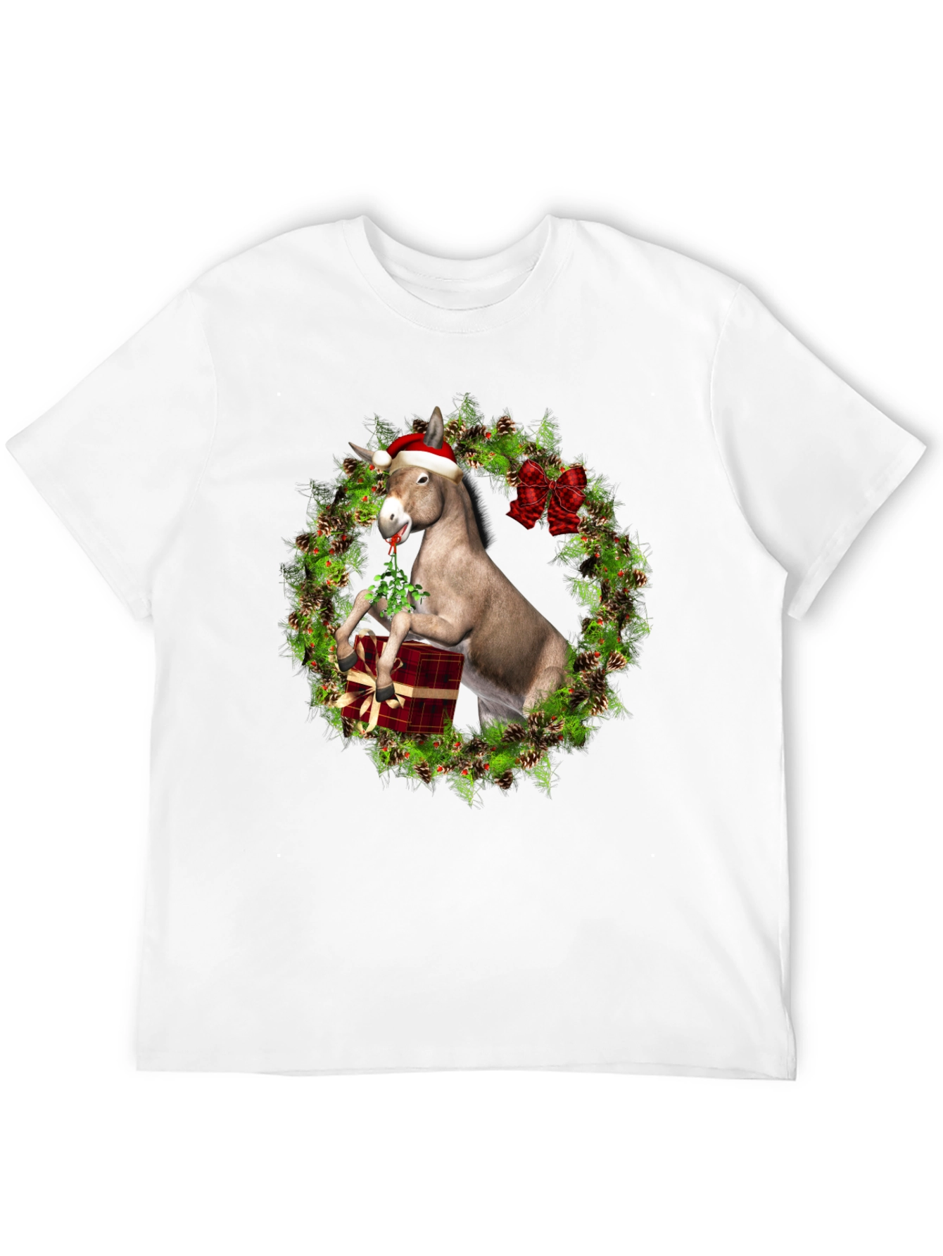 Black Festive Donkey T-Shirt view 12
