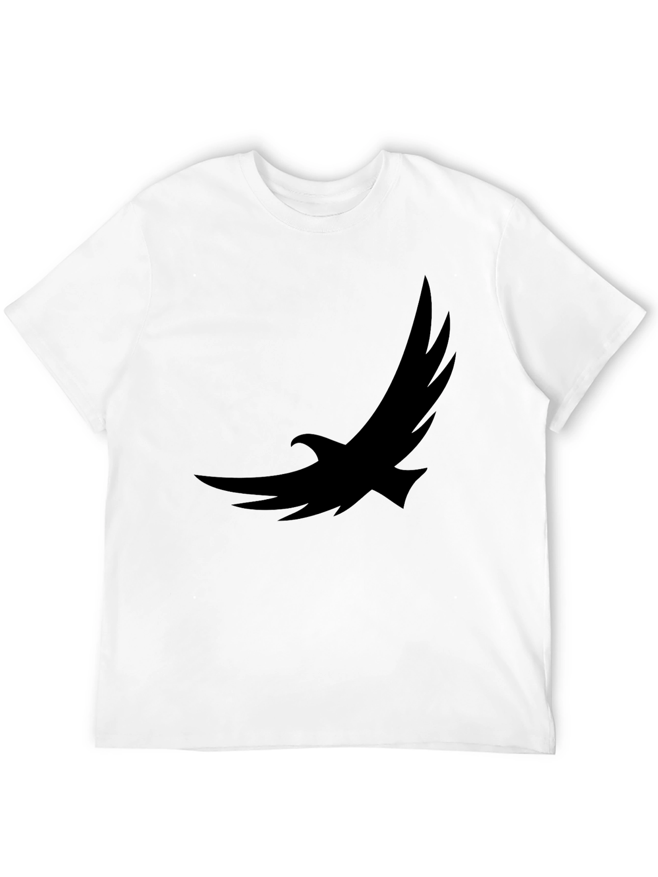 Black Eagle Graphic Tee - Soft Cotton Casual Shirt - 12