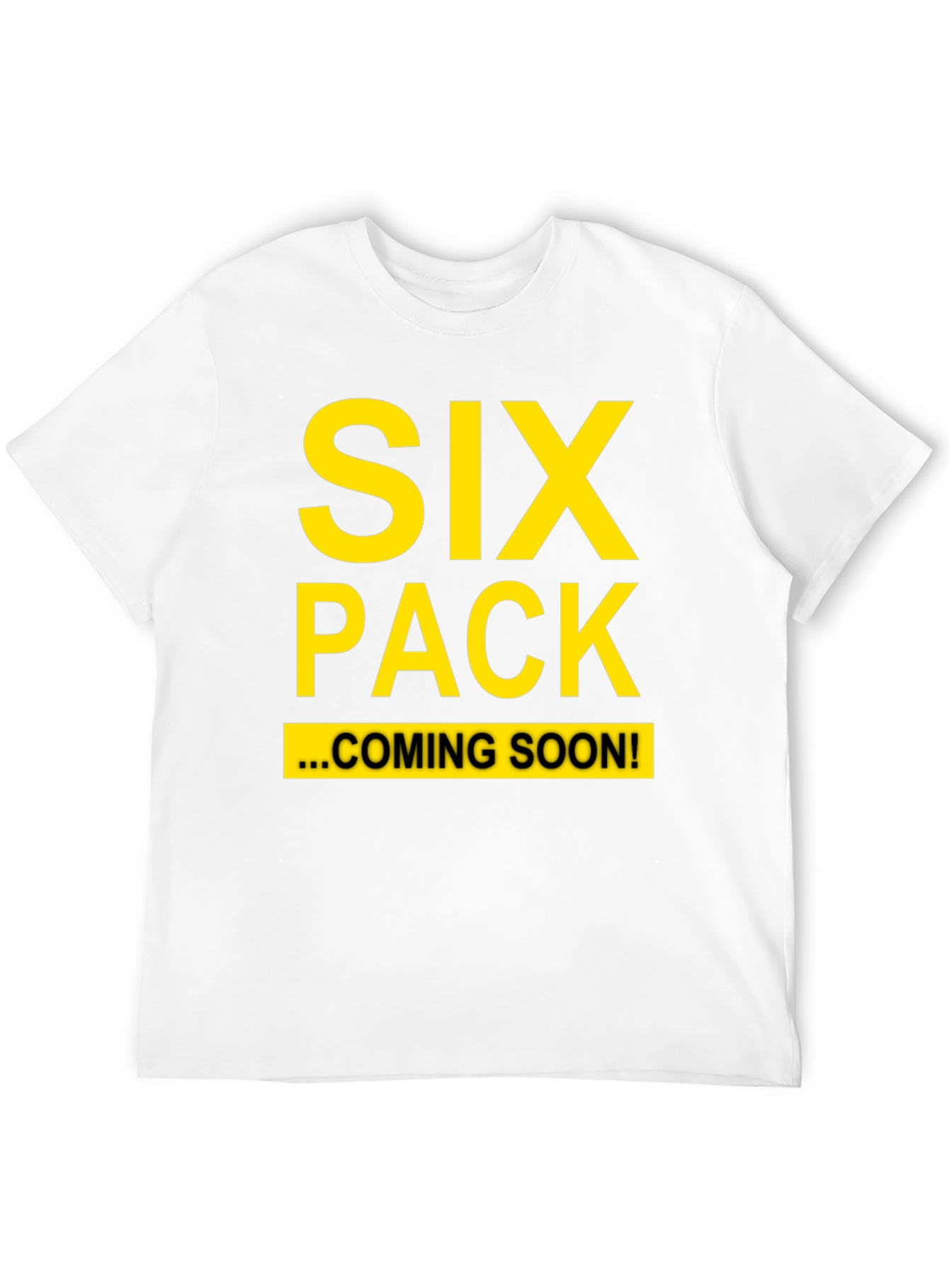Black Six Pack Coming Soon T-Shirt view 12