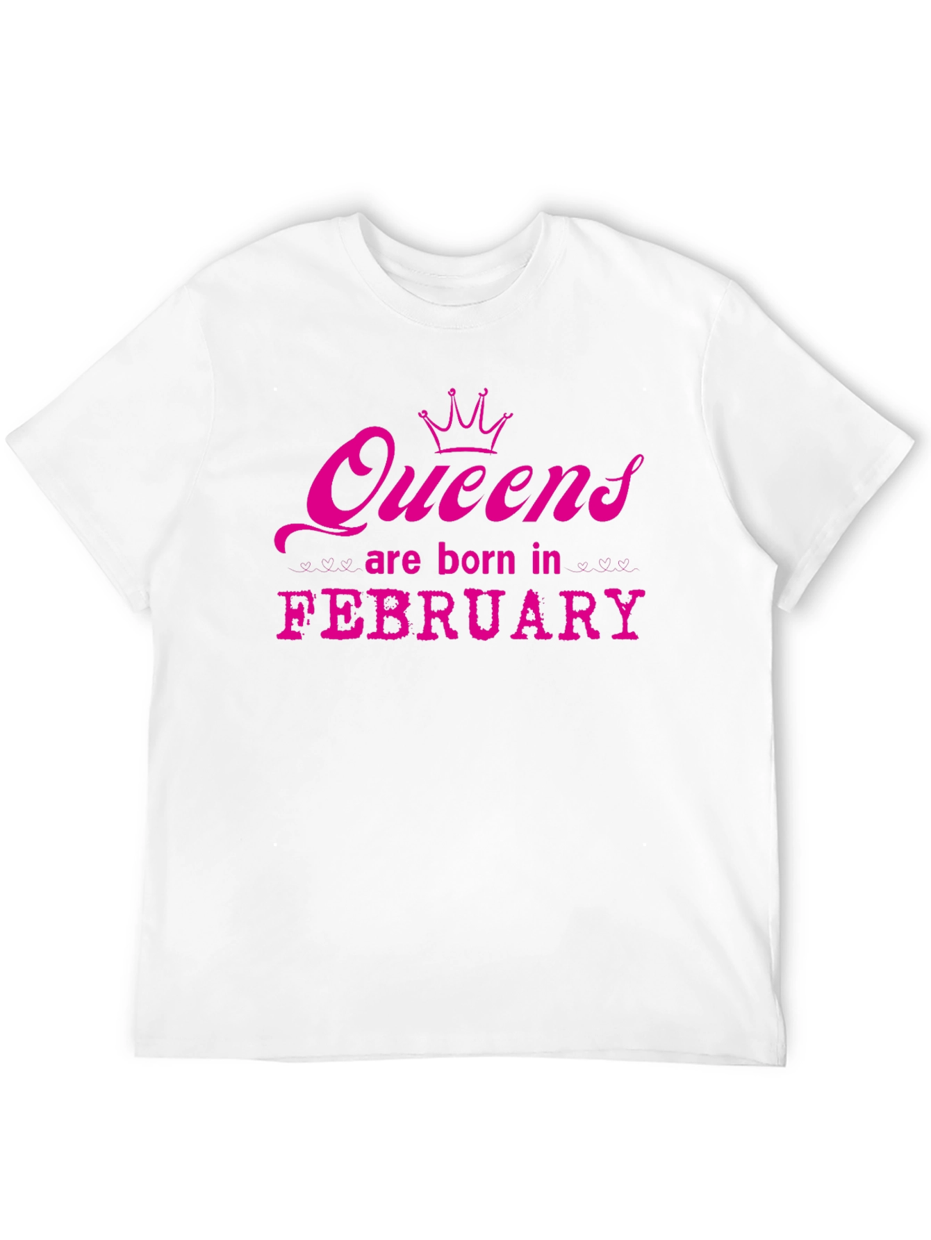 Black Queens Are Born in February T-Shirt view 12