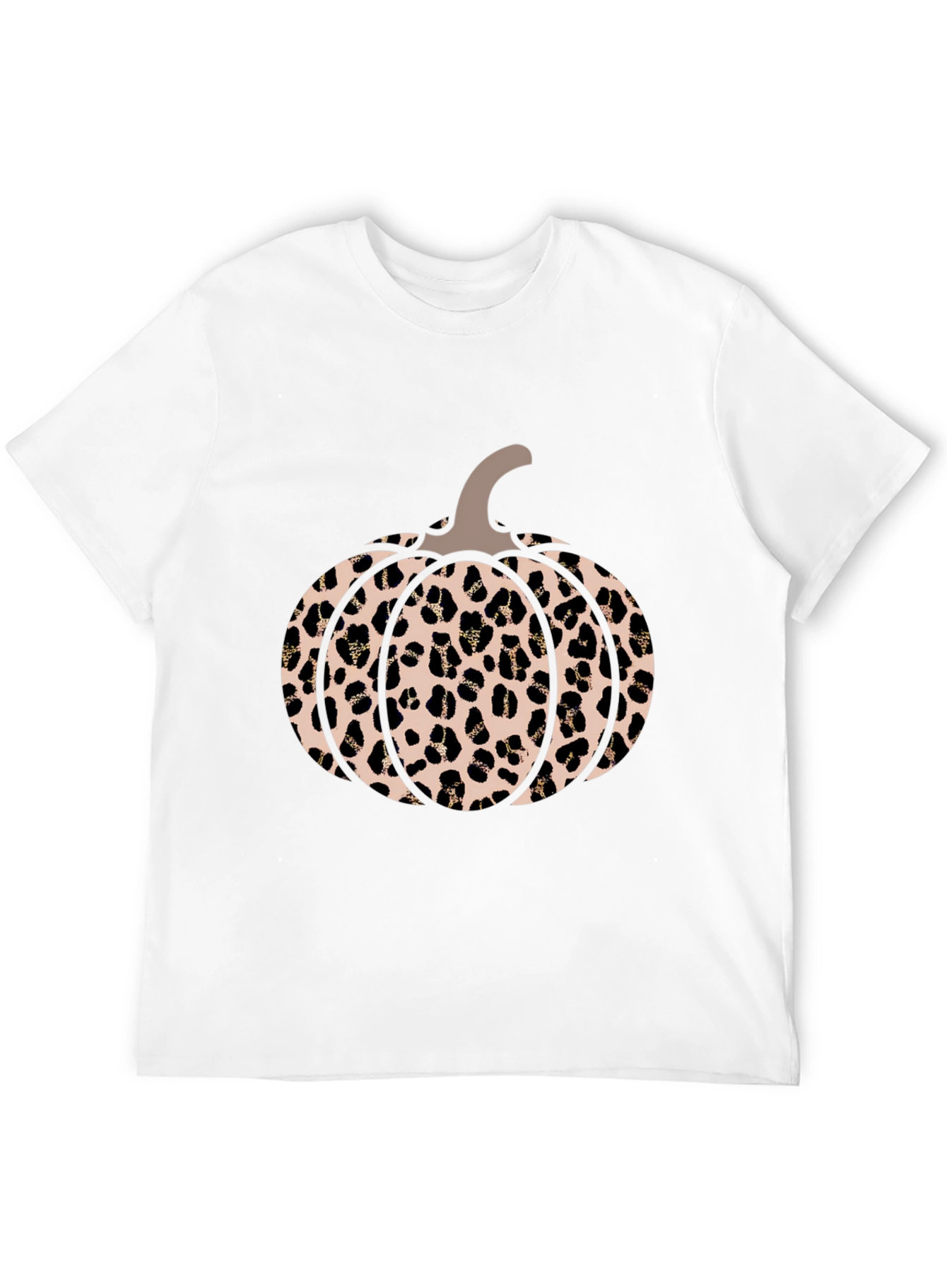 Black Leopard Pumpkin Graphic Tee view 12