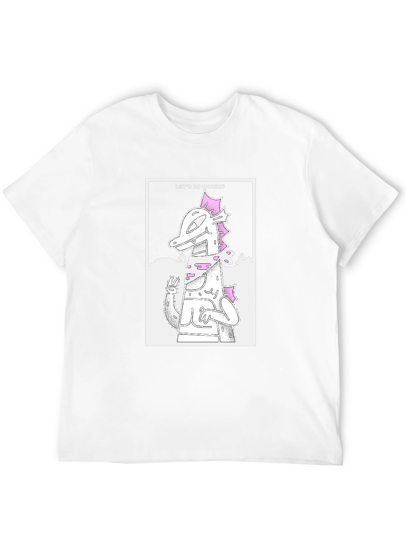 Black Monster Graphic Tee - Let's Do Makeup view 12