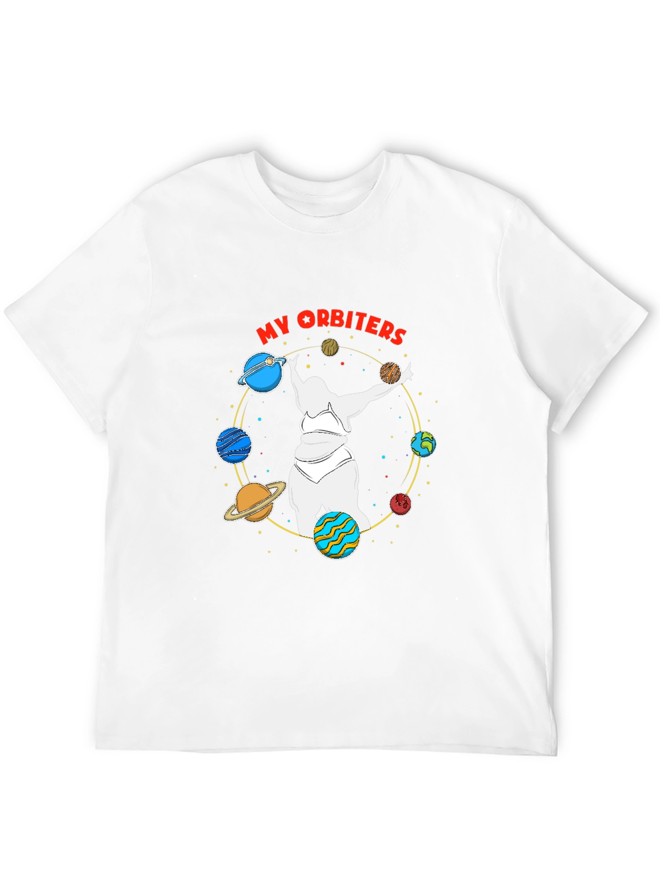 Black My Orbiters Graphic T-Shirt view 12