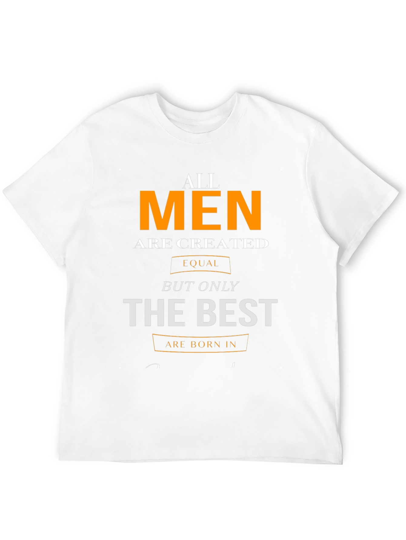 Black All Men are Created Equal Graphic Tee view 12
