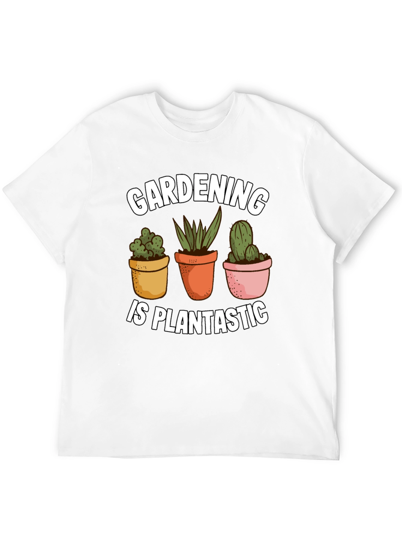 Black Gardening is Plantastic T-Shirt view 12