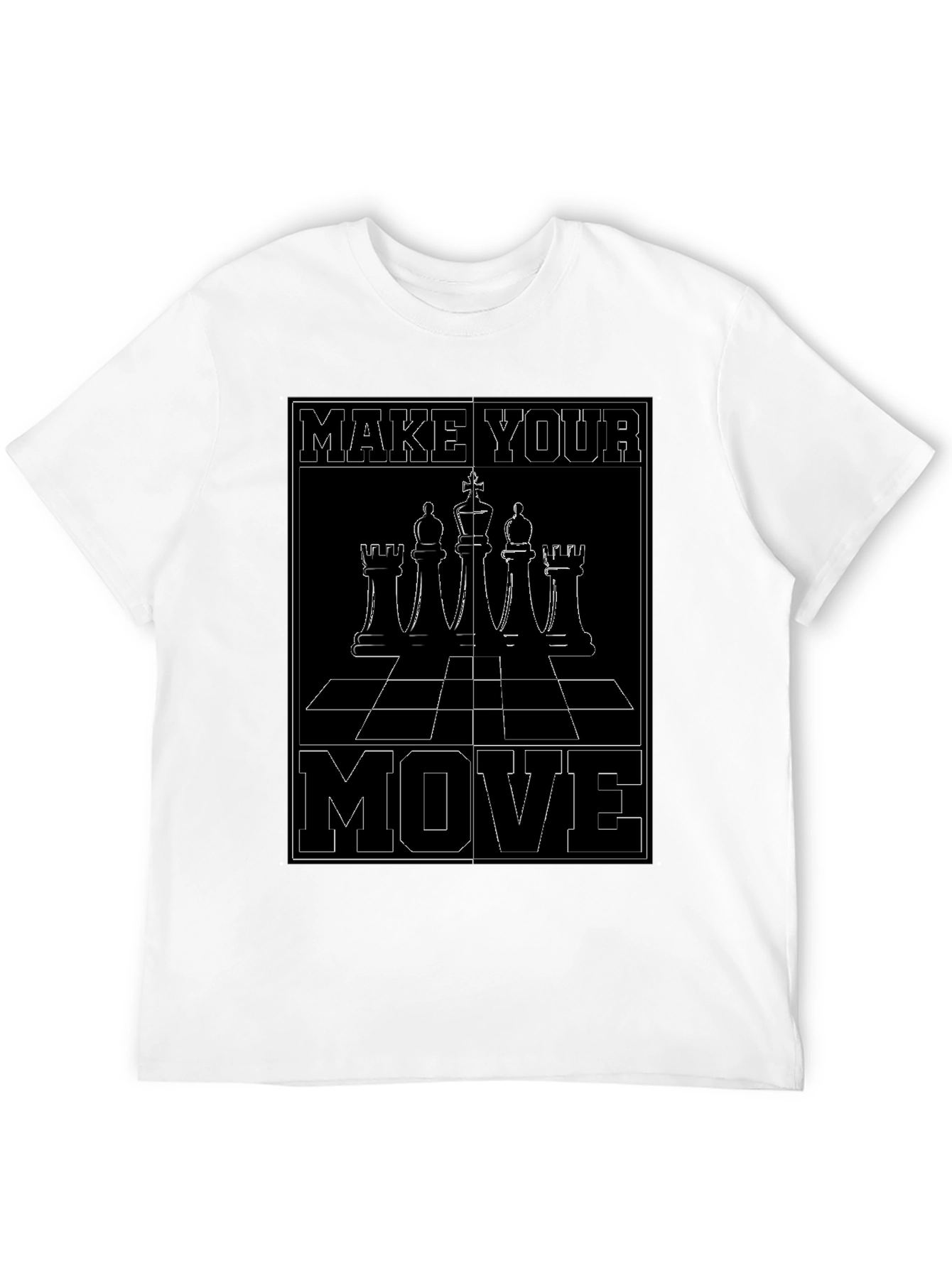 Make Your Move Chess Graphic Tee - 12