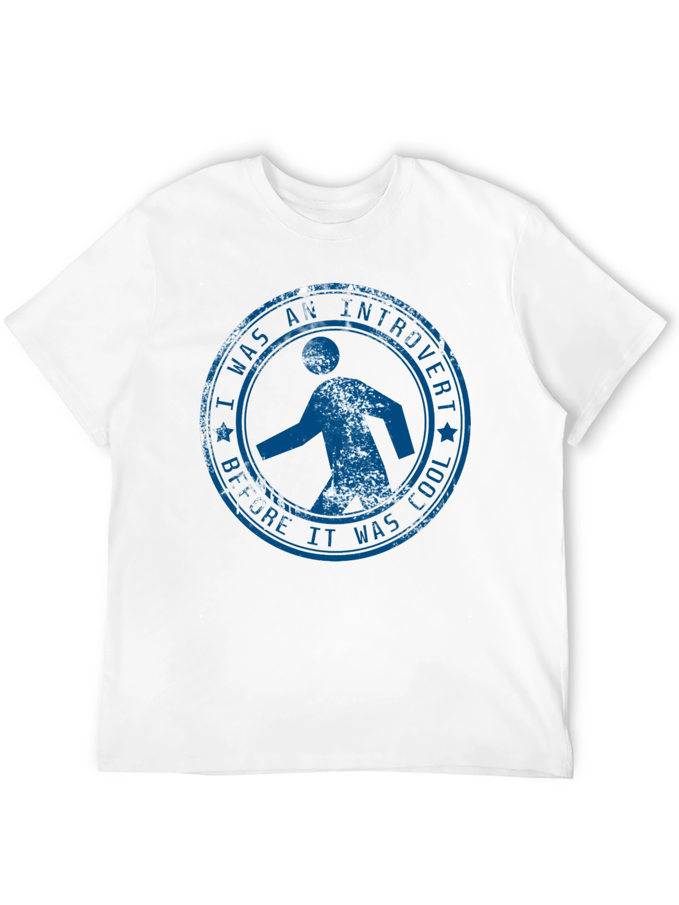 Black Introvert T-Shirt: Cool Graphic Tee view 12