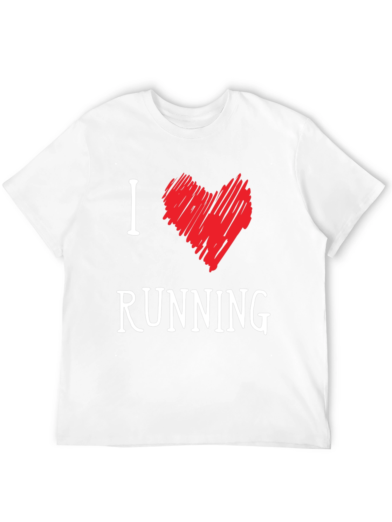 Black I Heart Running Graphic Tee view 12