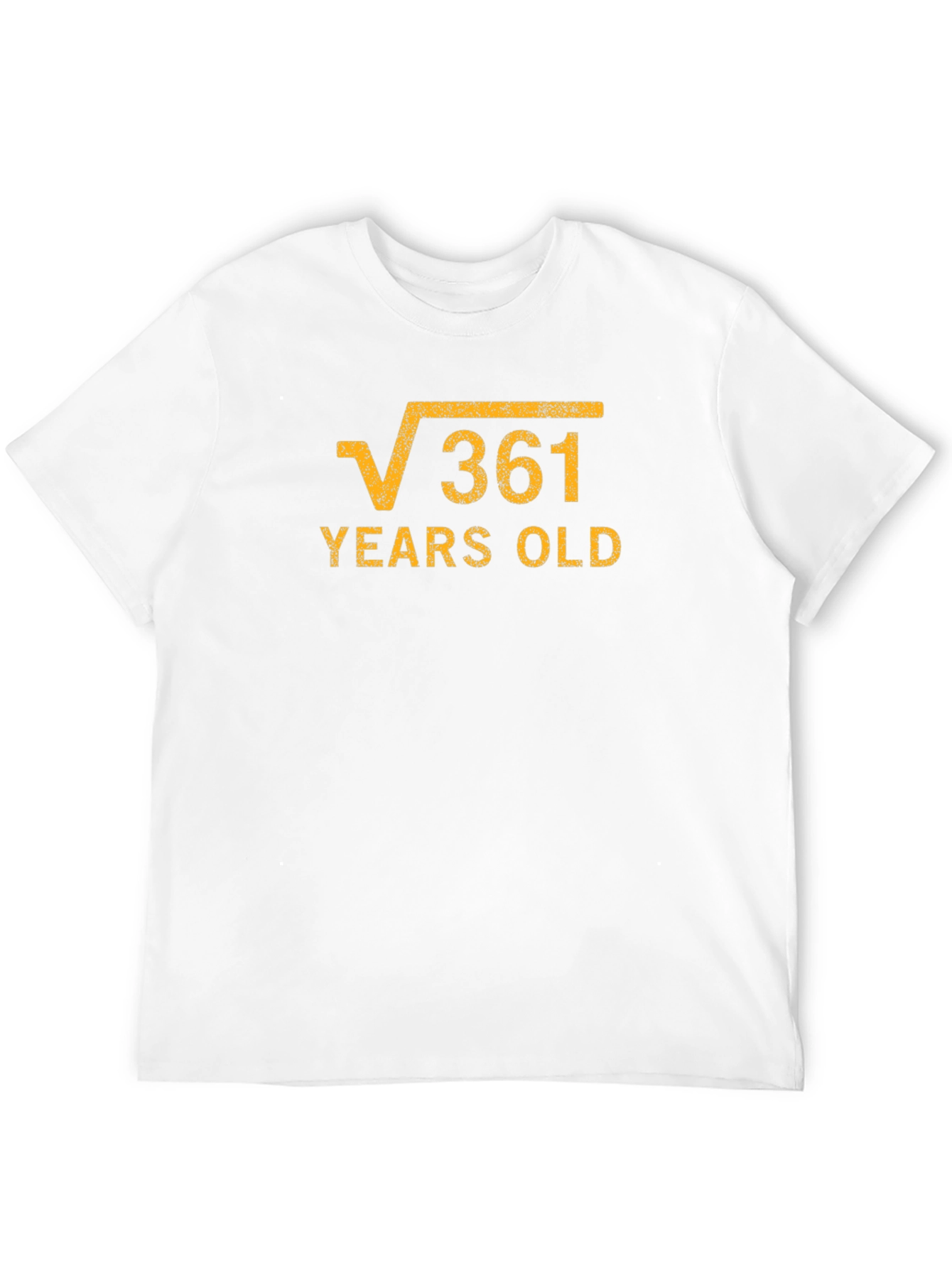 Black Funny 19th Birthday T-Shirt, Root 361 Years Old, Math Humor Tee view 12