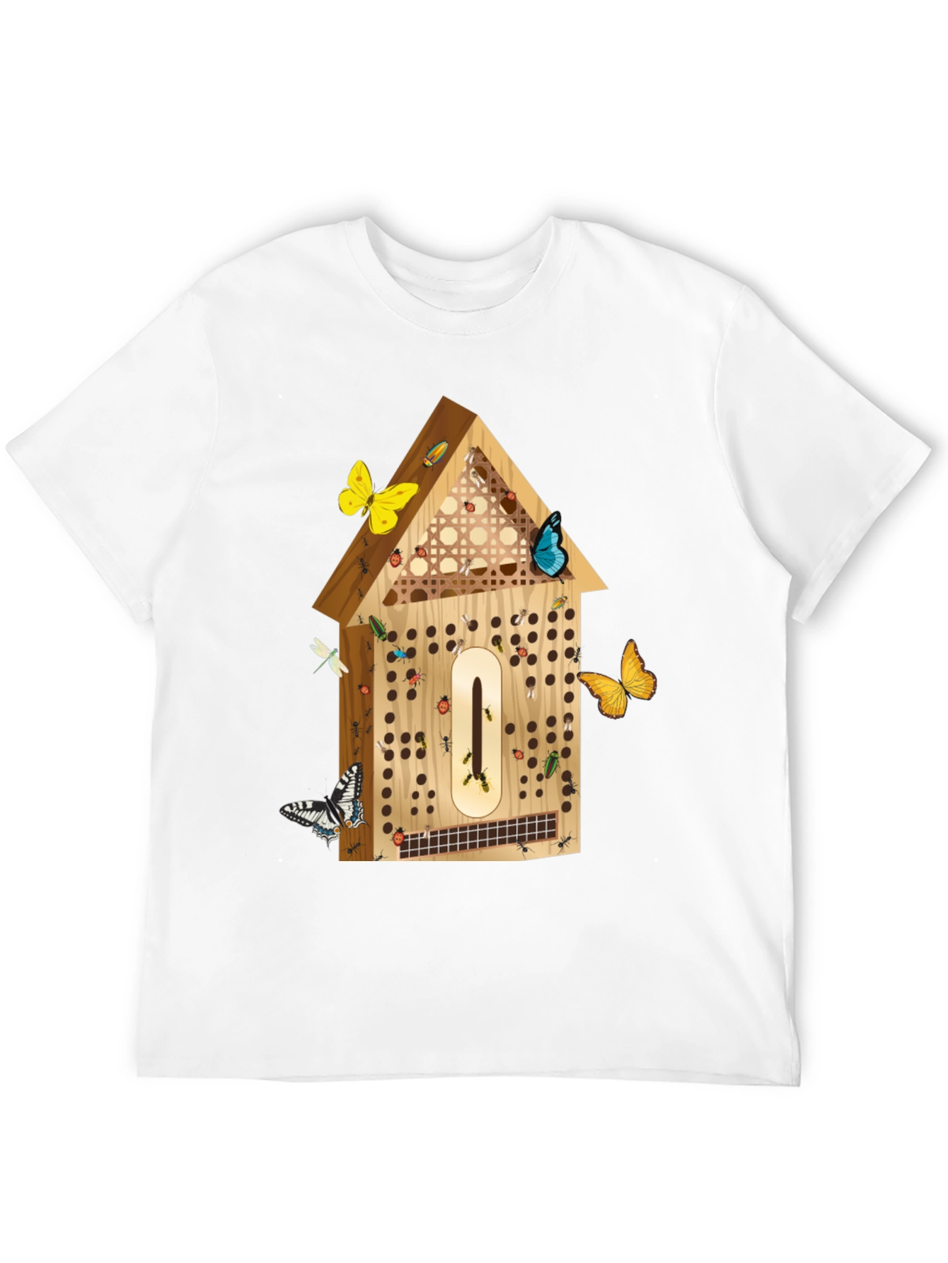 Black Insect Hotel T-Shirt - Nature Lover Tee view 12