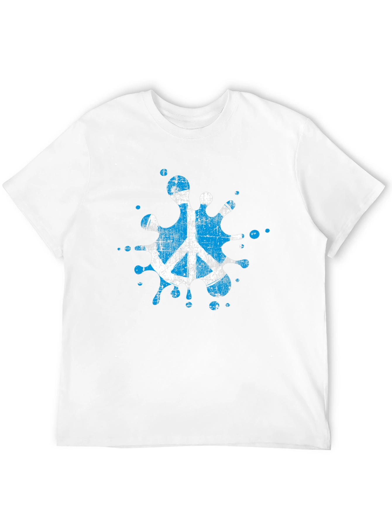 Peace Symbol Splash T-Shirt - Black - 12