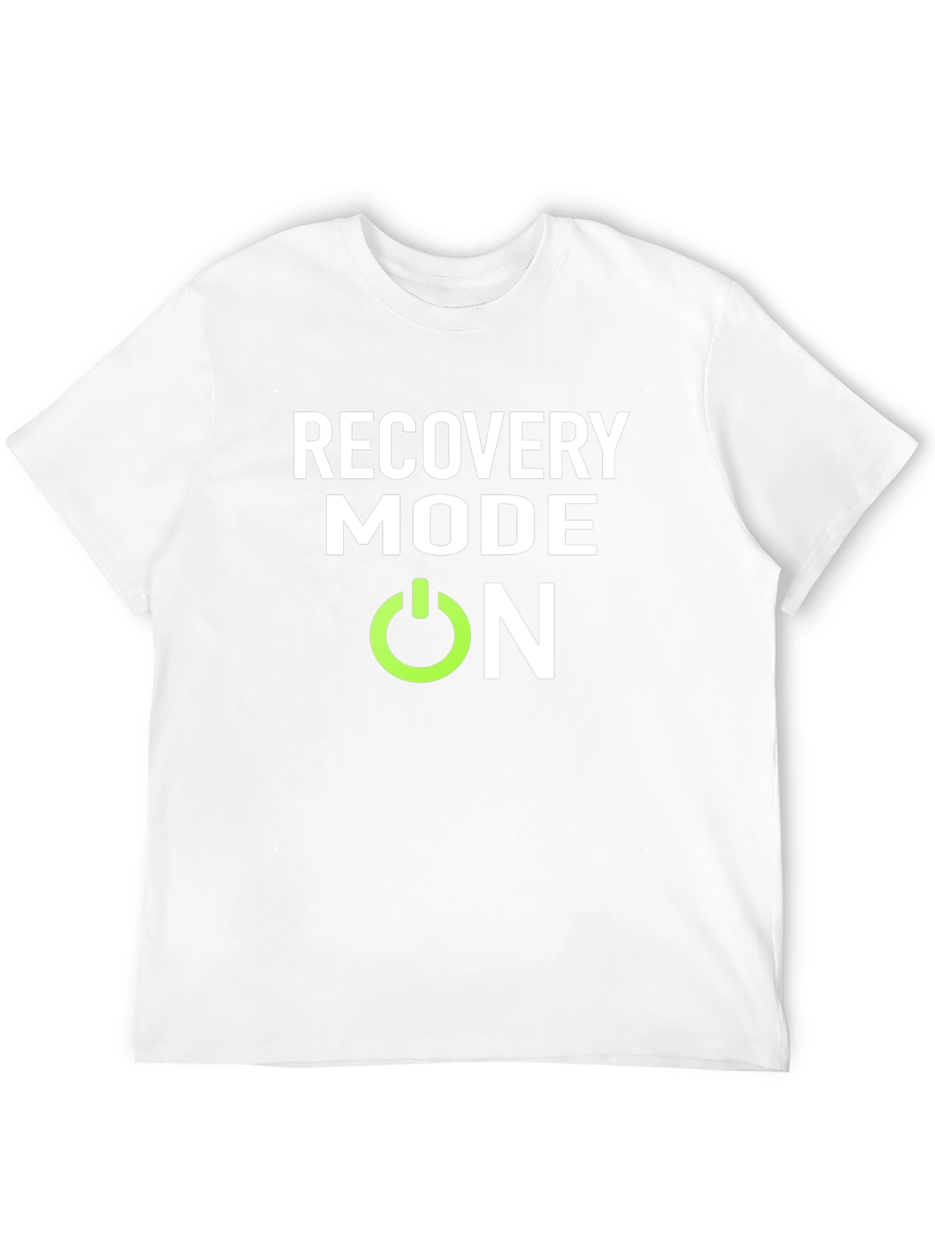 Black Recovery Mode On Black T-Shirt view 12