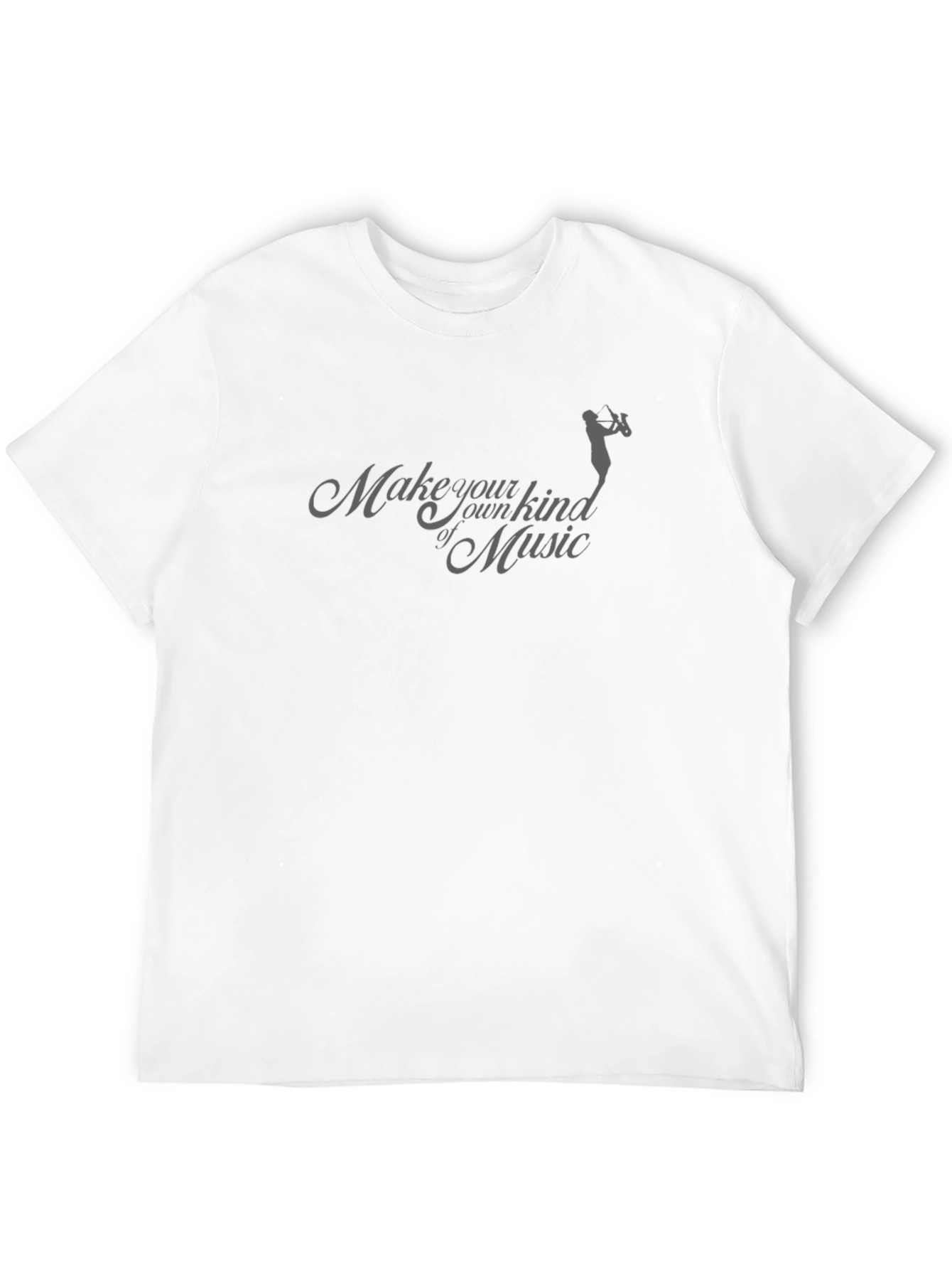 Black Make Your Own Kind Of Music Graphic Tee view 12