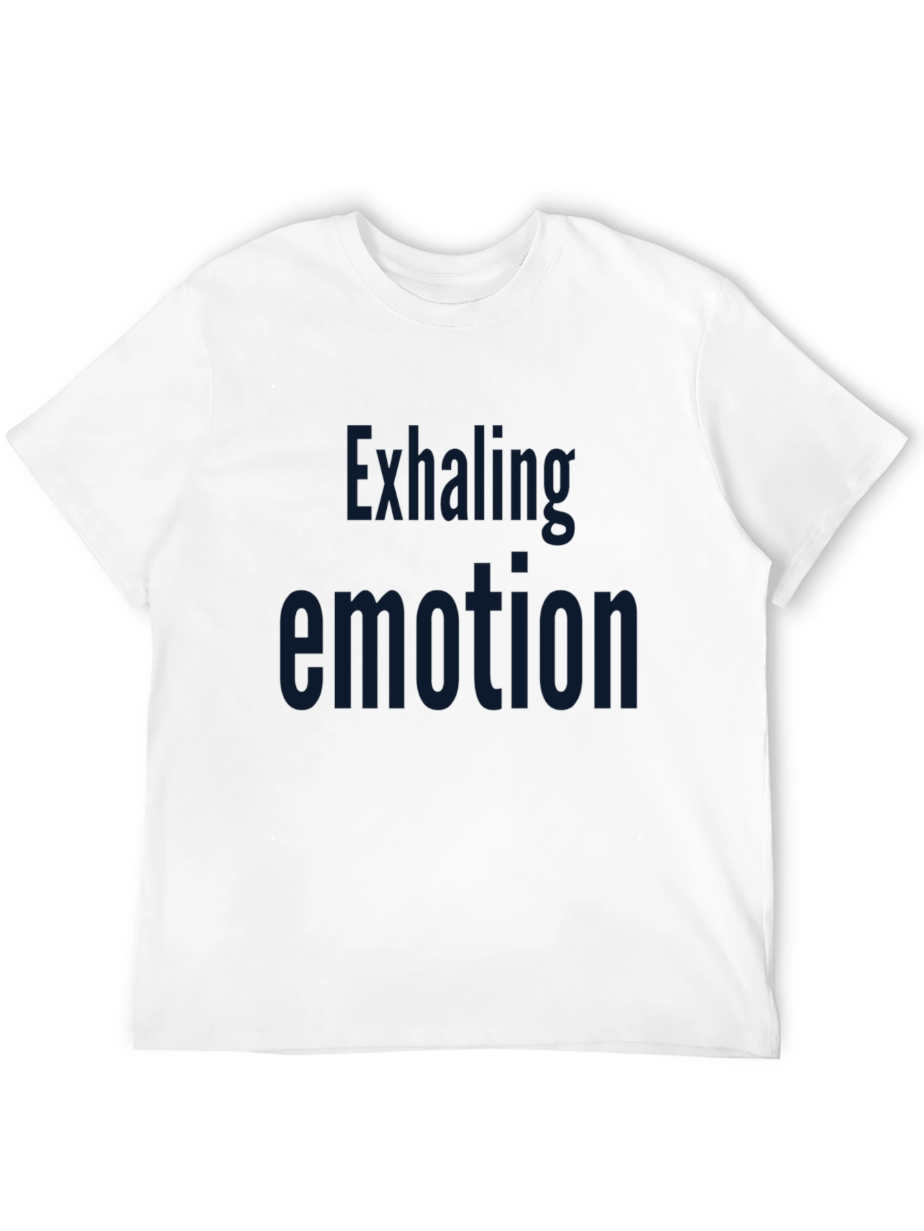Black Exhaling Emotion Graphic Tee - Black, Short Sleeve view 12
