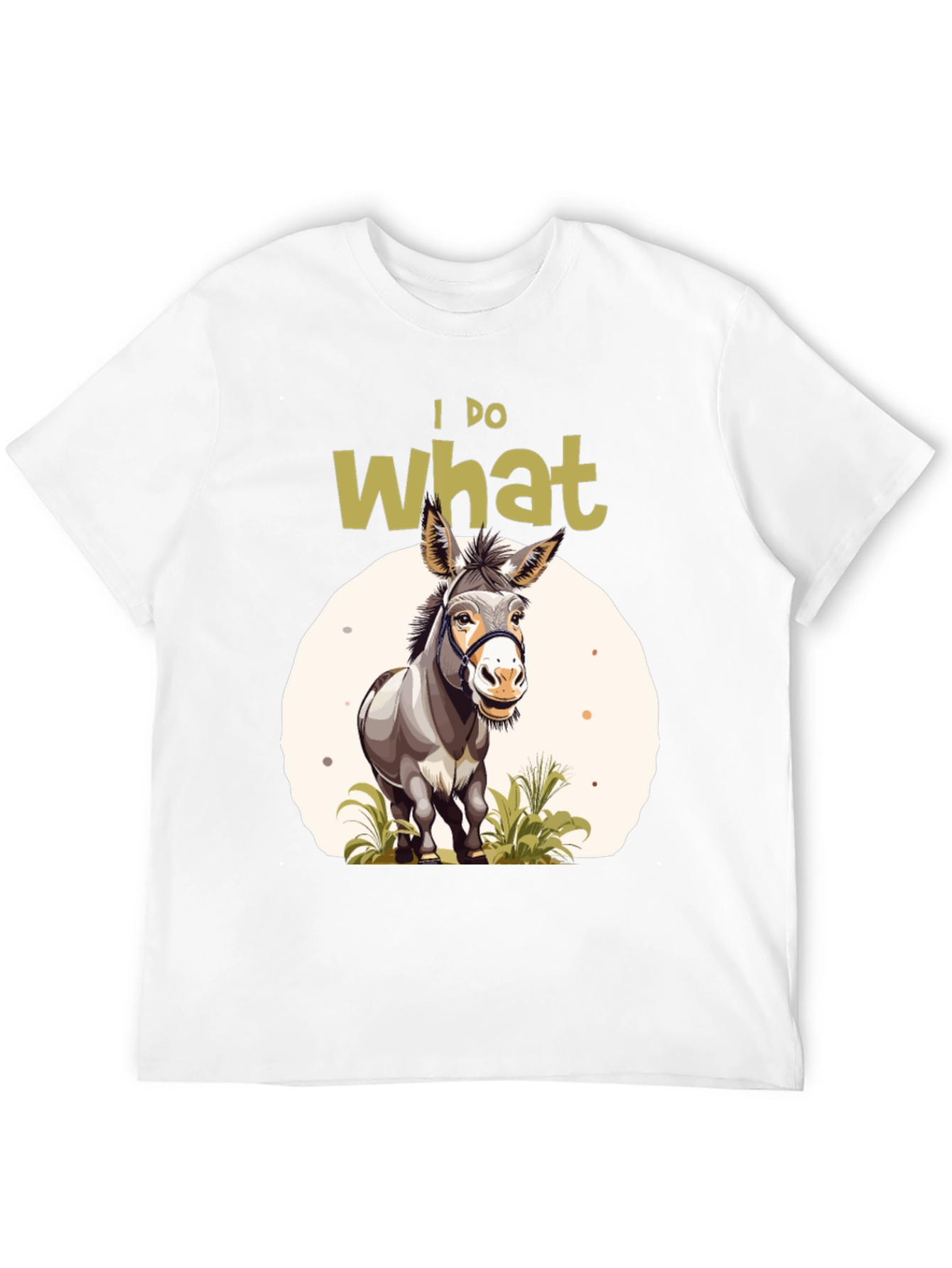 Black I DO What I Want Donkey T-Shirt view 12