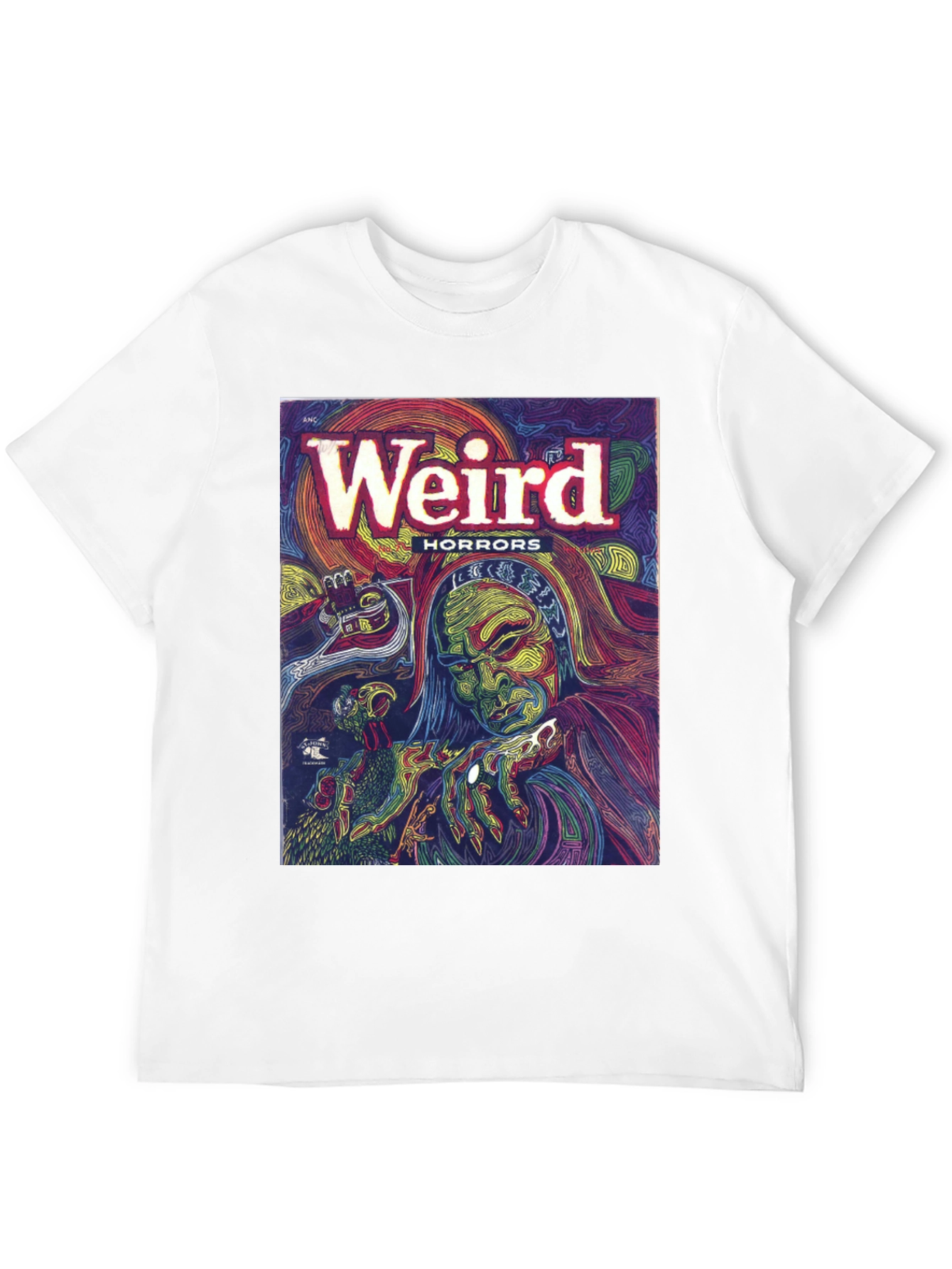 Weird Horrors Graphic Tee - Retro Comic Book Shirt - 12