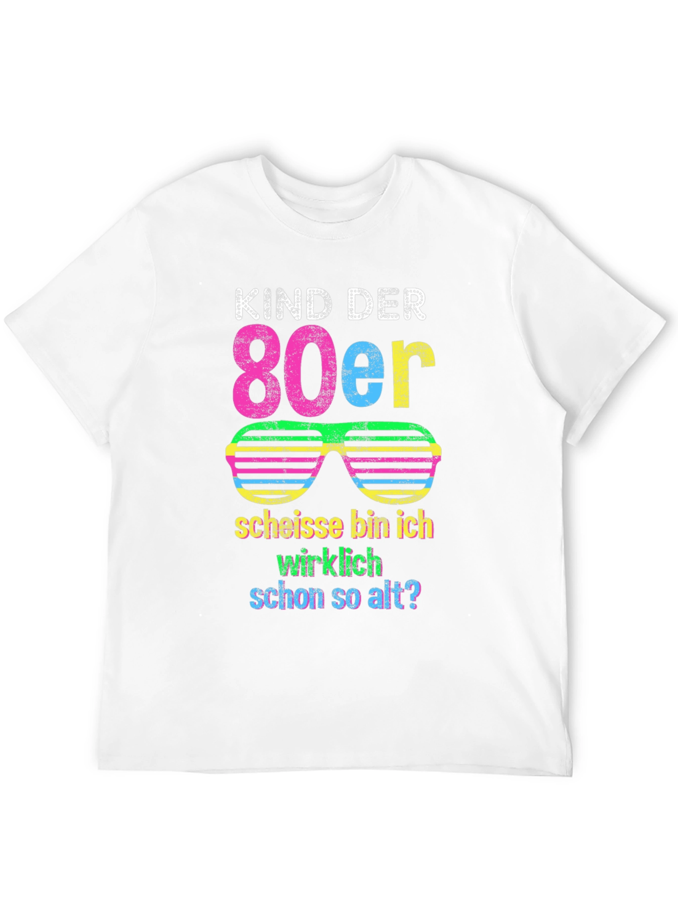 Black Kind der 80er T-Shirt - Retro 80s Design view 12