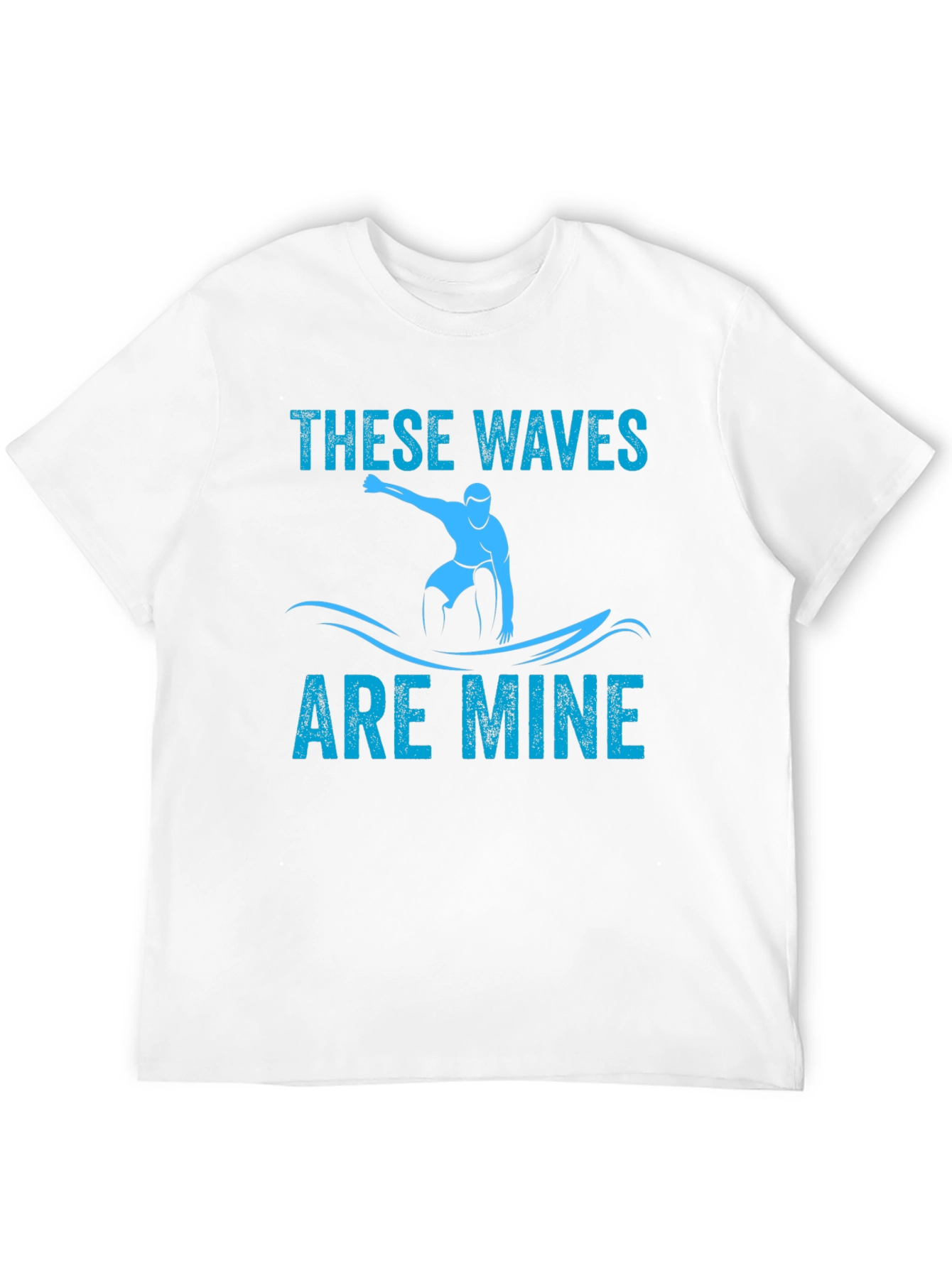 Black These Waves Are Mine Graphic T-Shirt view 12