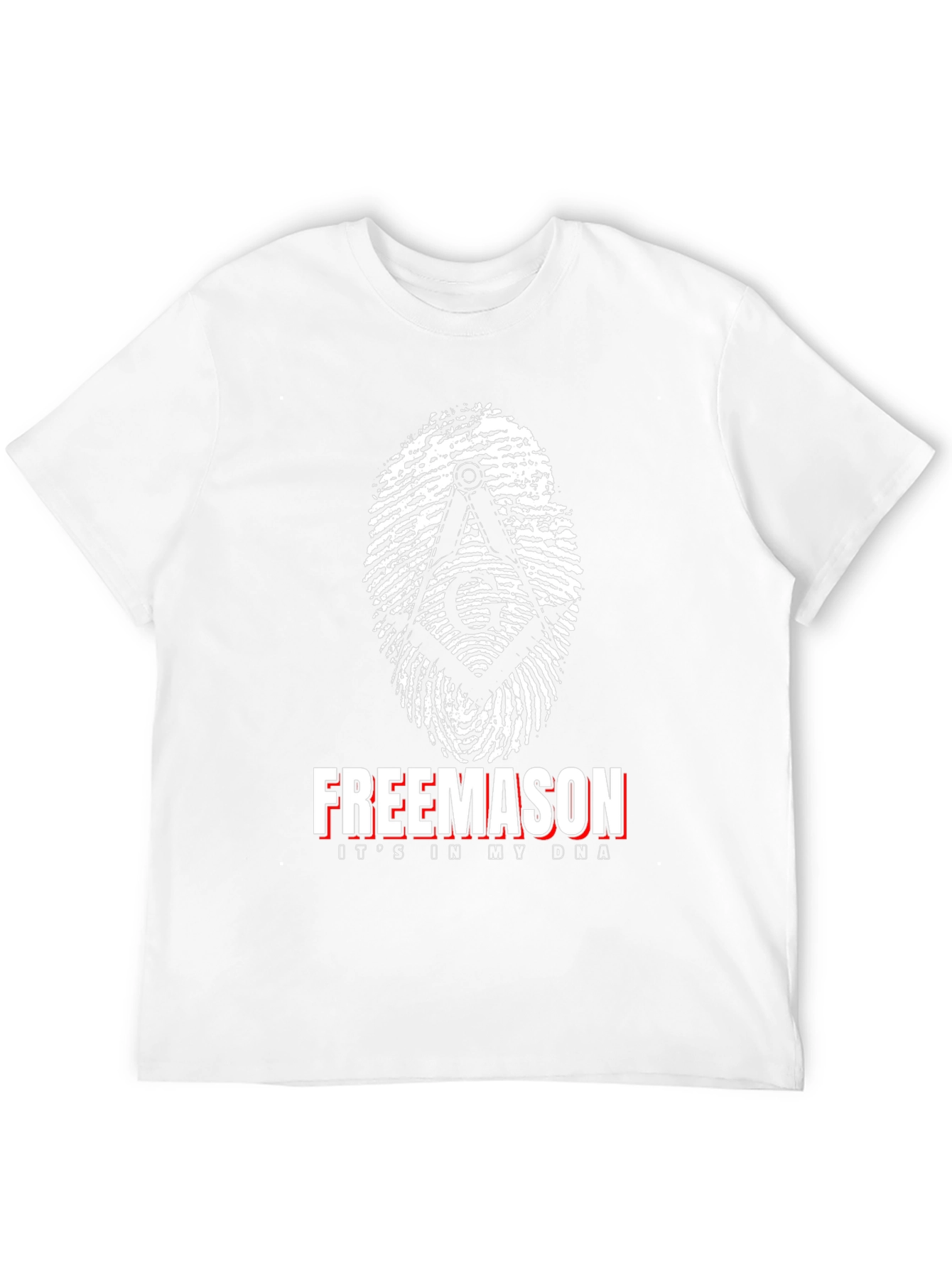 Black Freemason DNA T-Shirt Black view 12