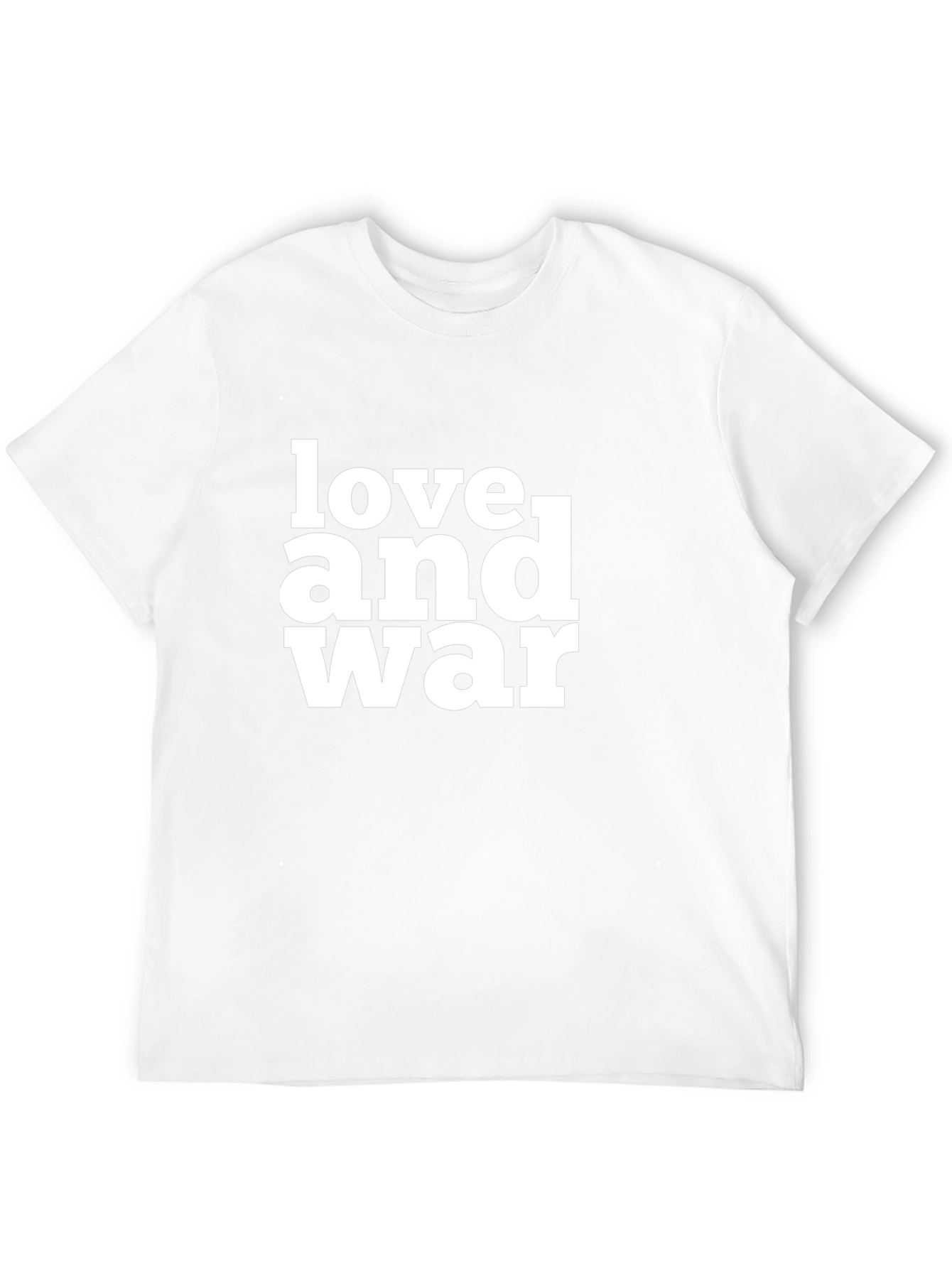 Black Love and War Graphic T-Shirt - Bold Statement Tee view 12