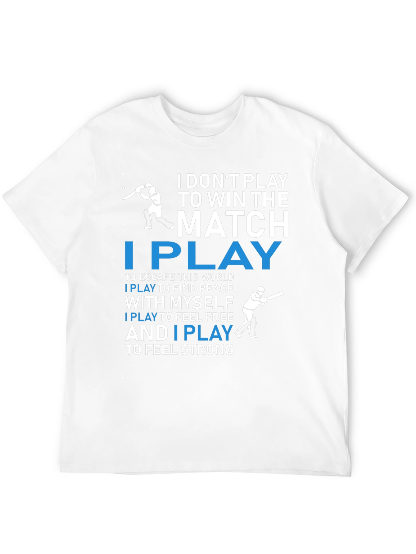 Cricket Lover T-Shirt: Play for Peace, Not Just to Win! - 12