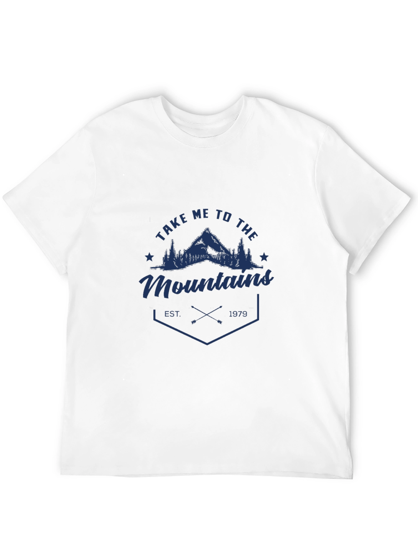Black Take Me To The Mountains Graphic Tee view 12