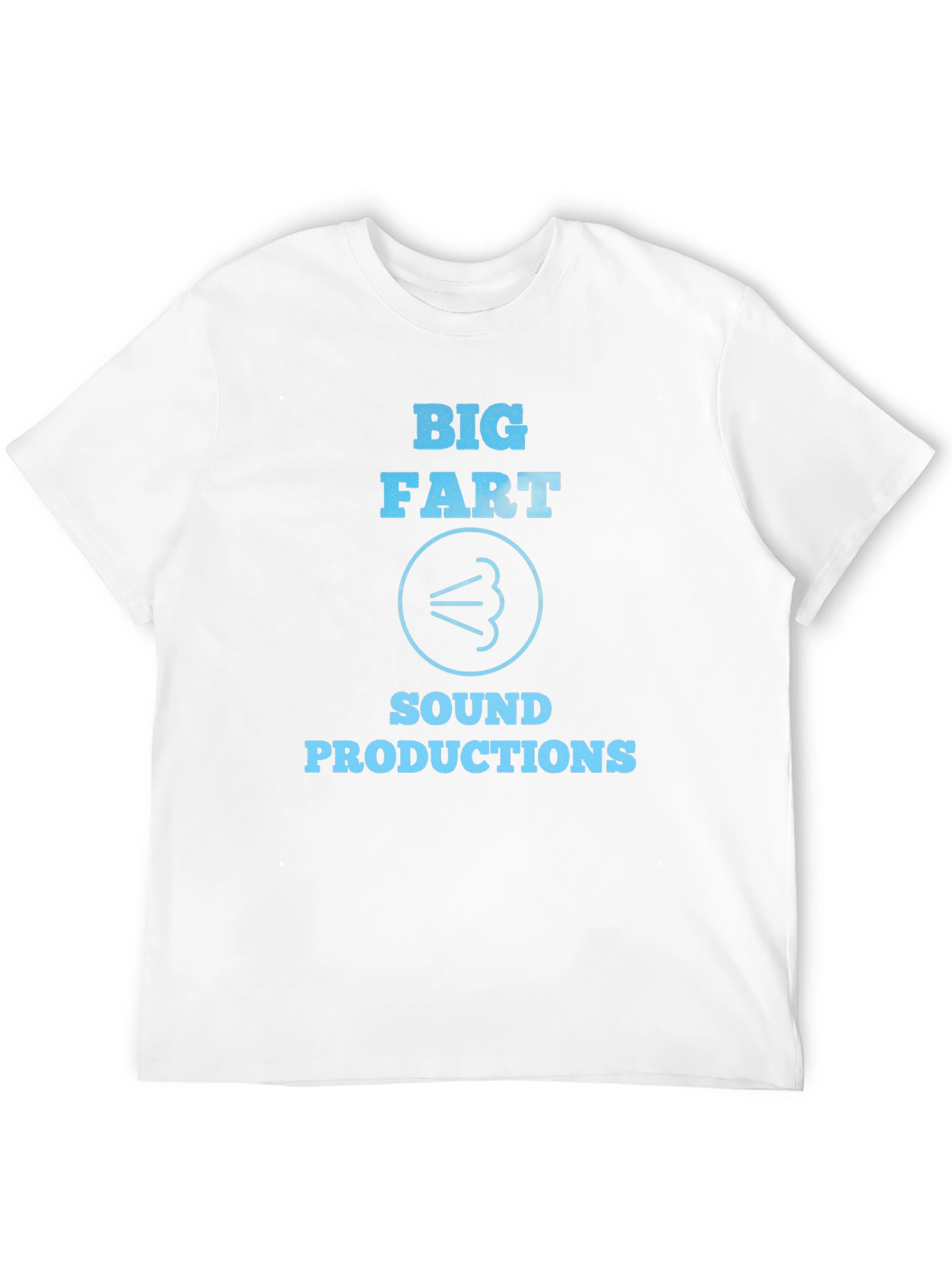 Black Big Fart Sound Productions T-Shirt - Black view 12