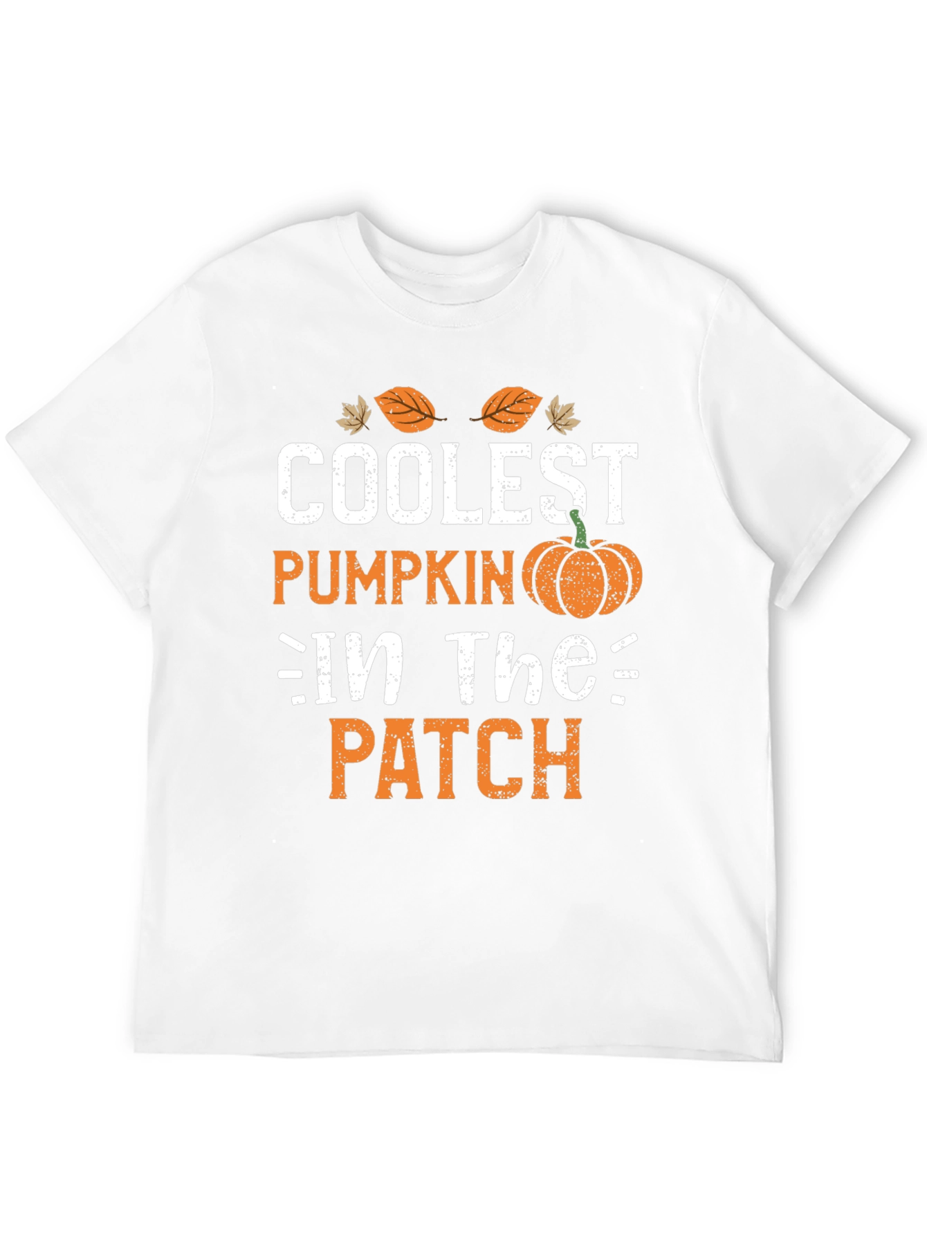 Black Coolest Pumpkin in the Patch T-Shirt view 12