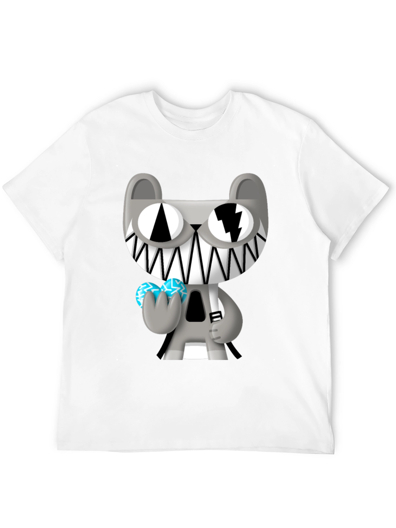 Black Cartoon Character Graphic T-Shirt view 12