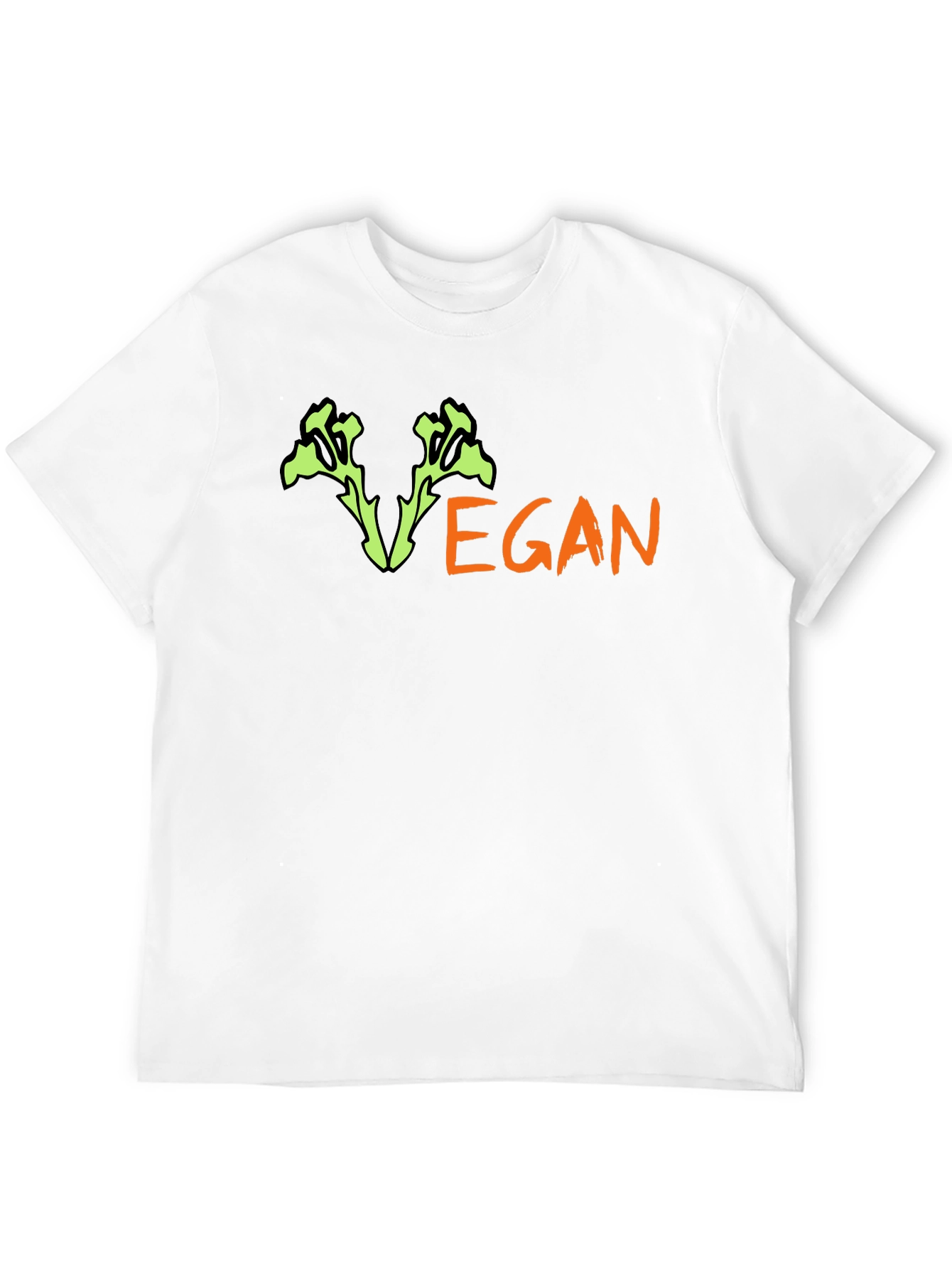 Black Vegan T-Shirt - Stylish & Comfortable view 12