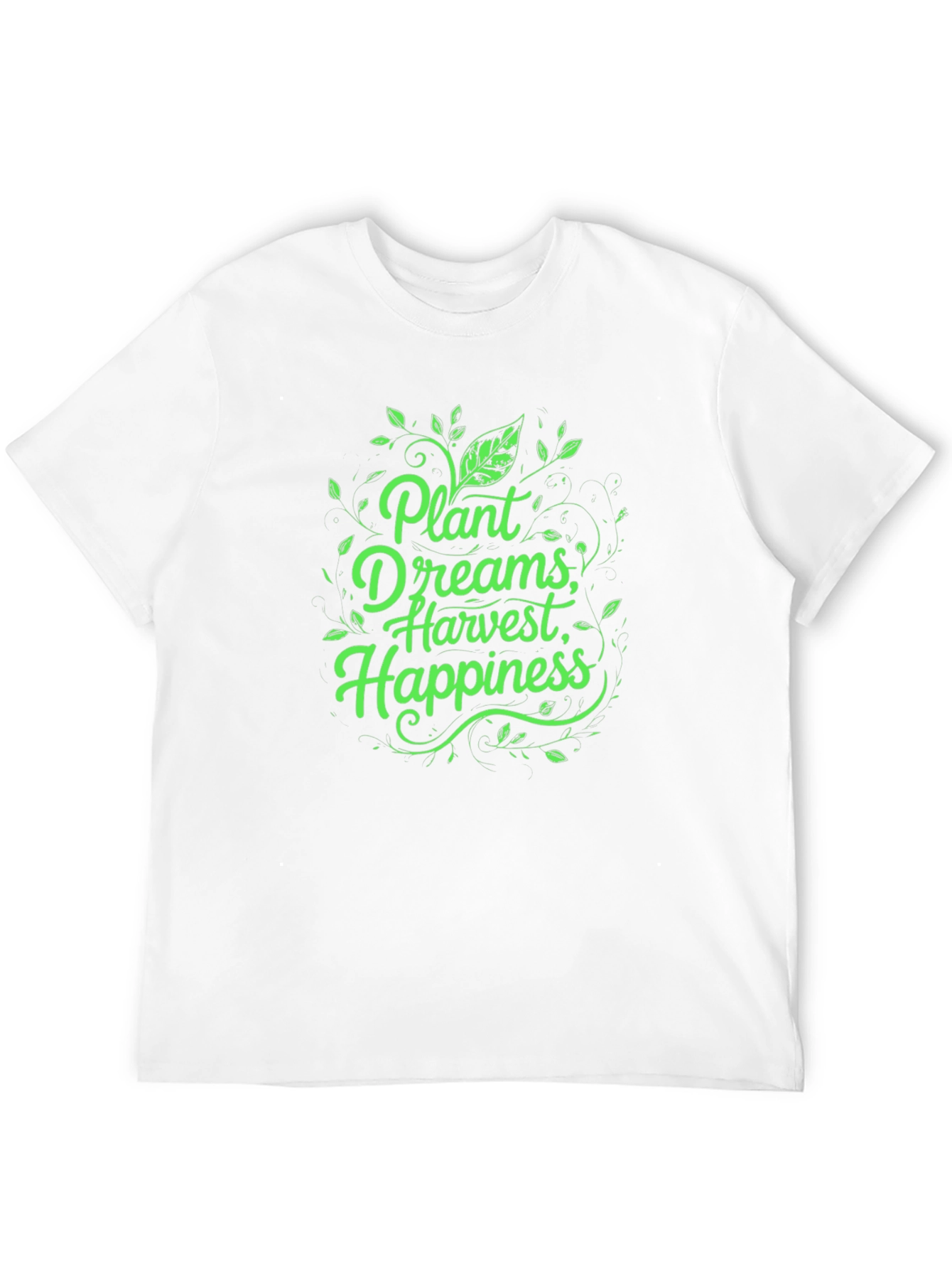 Black Plant Dreams Harvest Happiness T-Shirt view 12