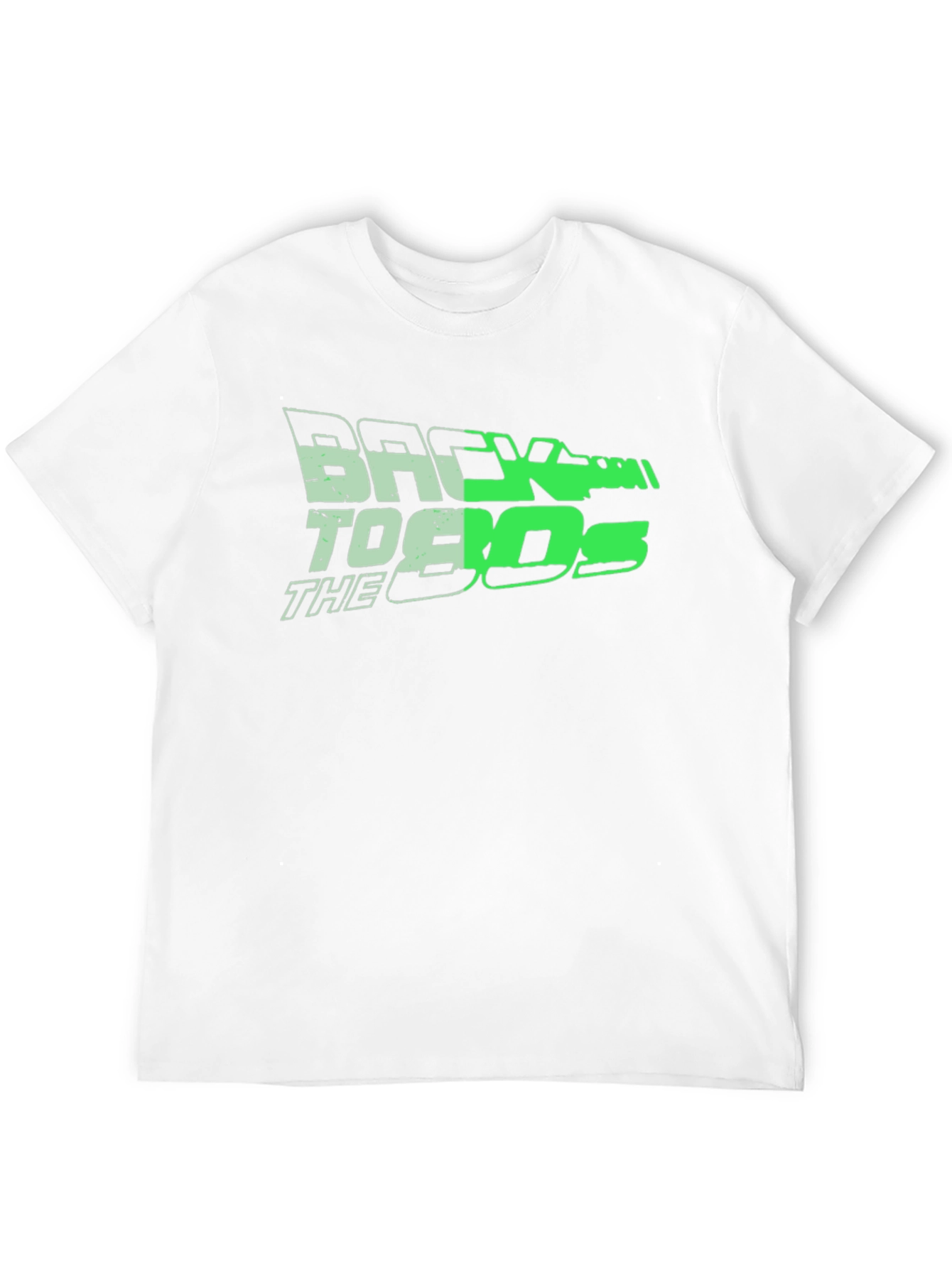 Black Back to the 80s Black T-Shirt view 12