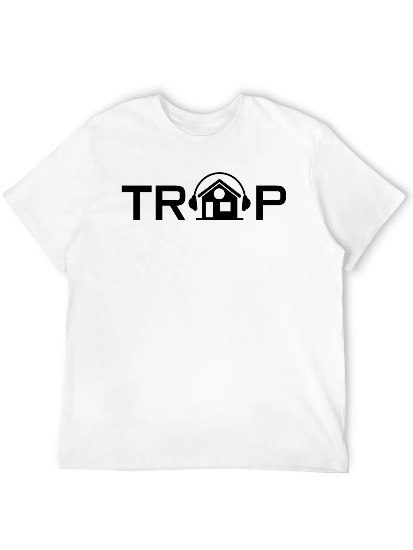 Black TRAP Music T-Shirt - Stylish Black Tee view 12