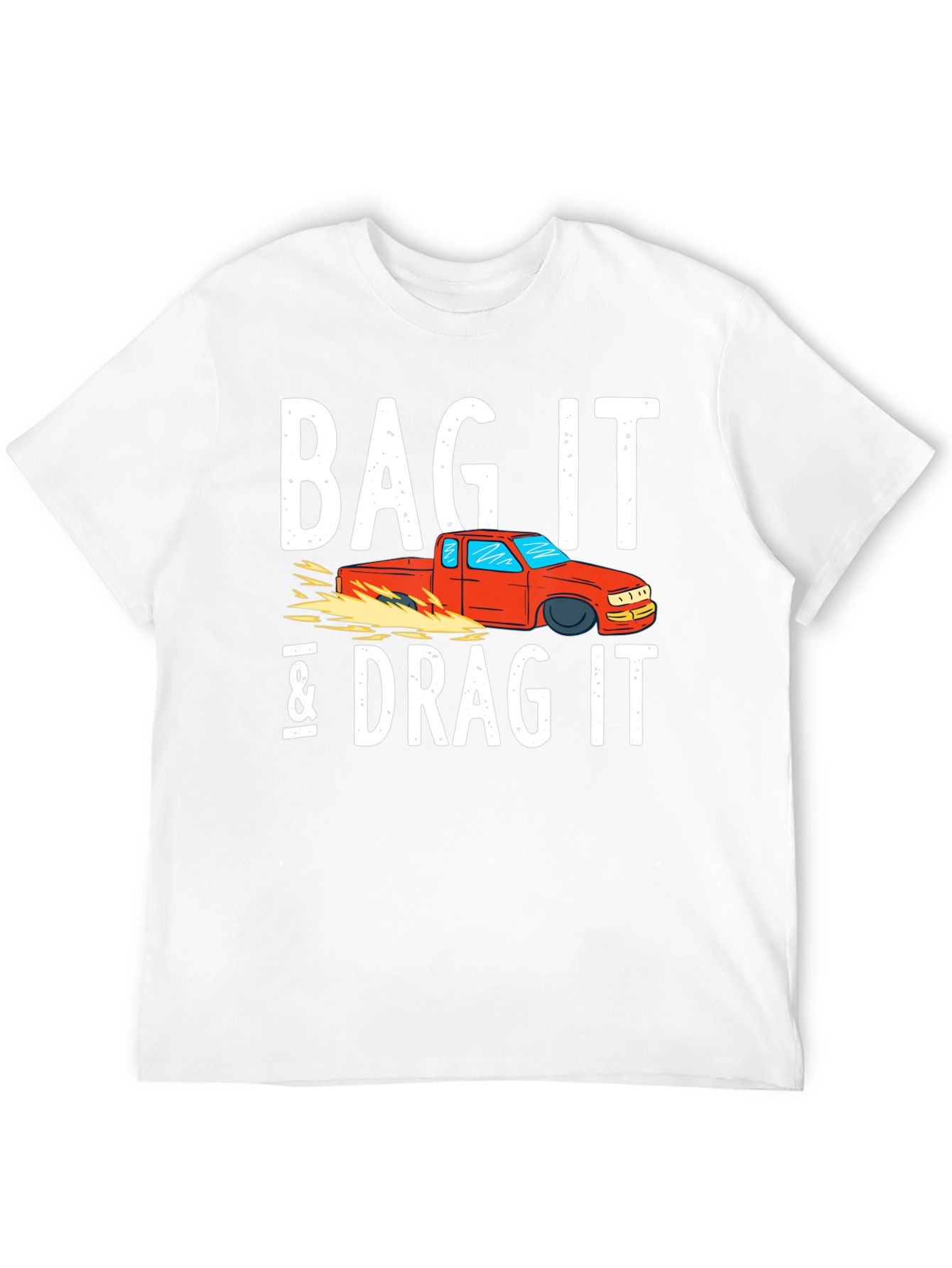 Black Bag It & Drag It Car Enthusiast Tee view 12