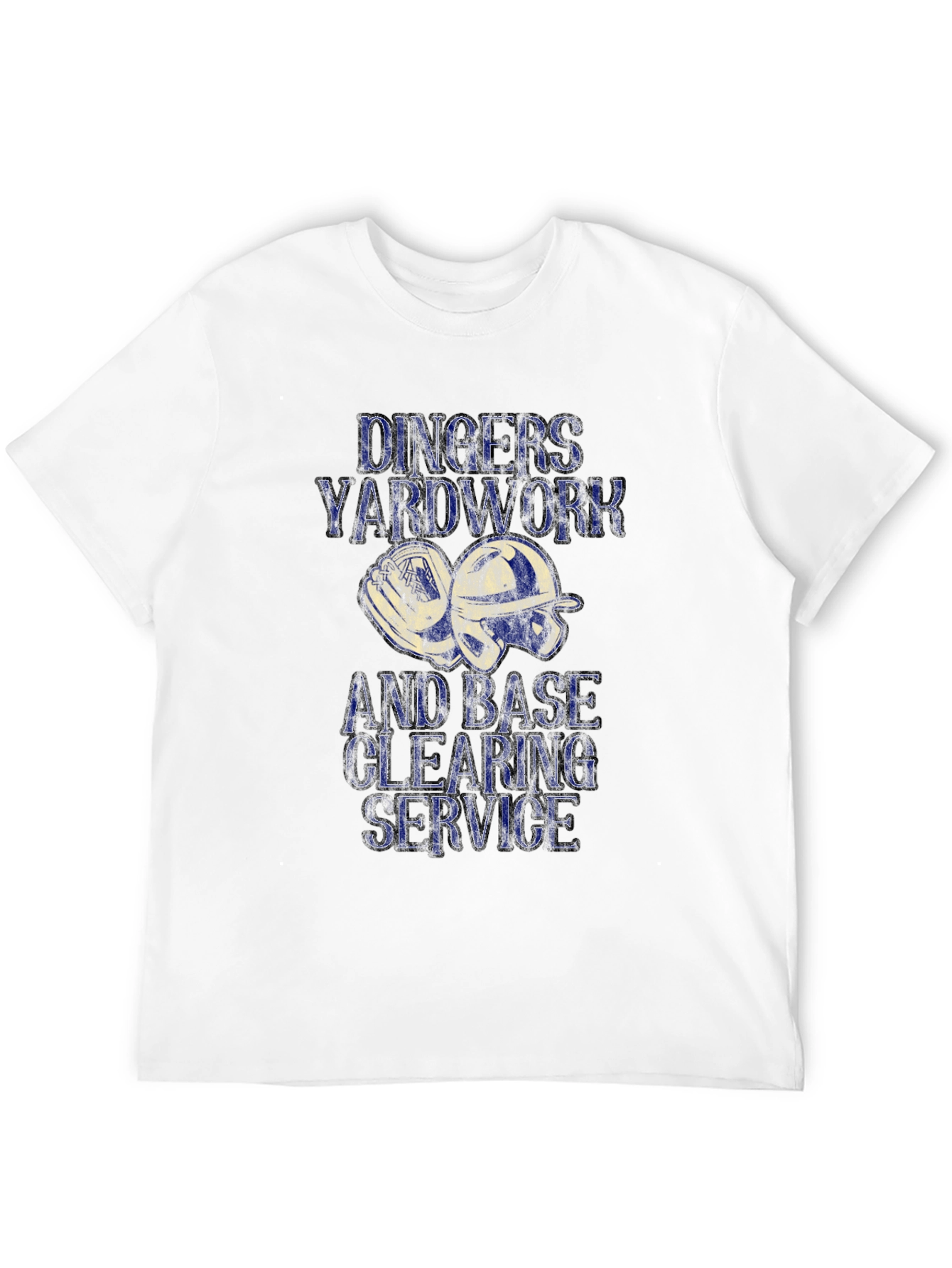 Dinger Yardwork Baseball Graphic Tee - 12