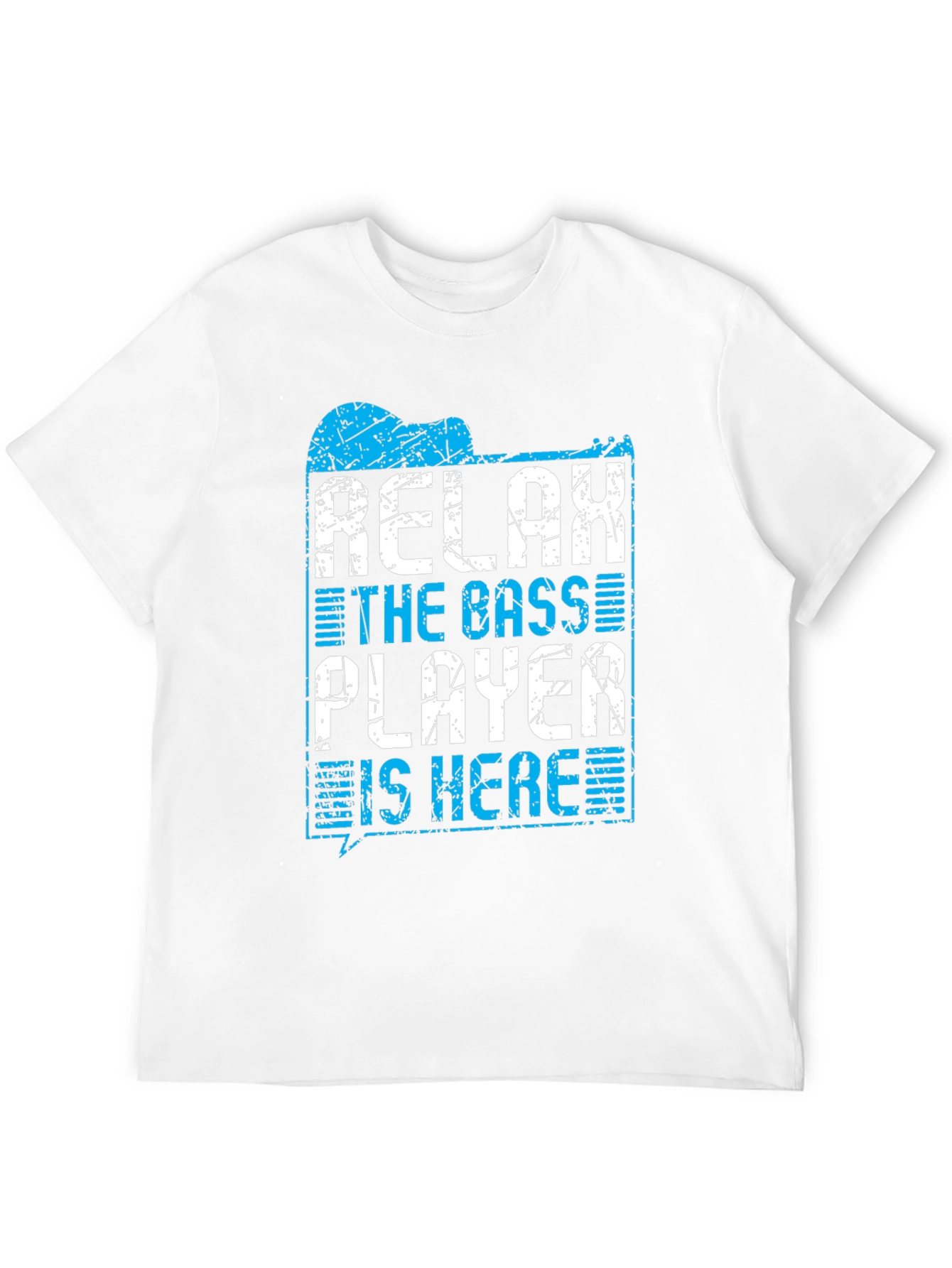 Black Relax, The Bass Player Is Here T-Shirt view 12