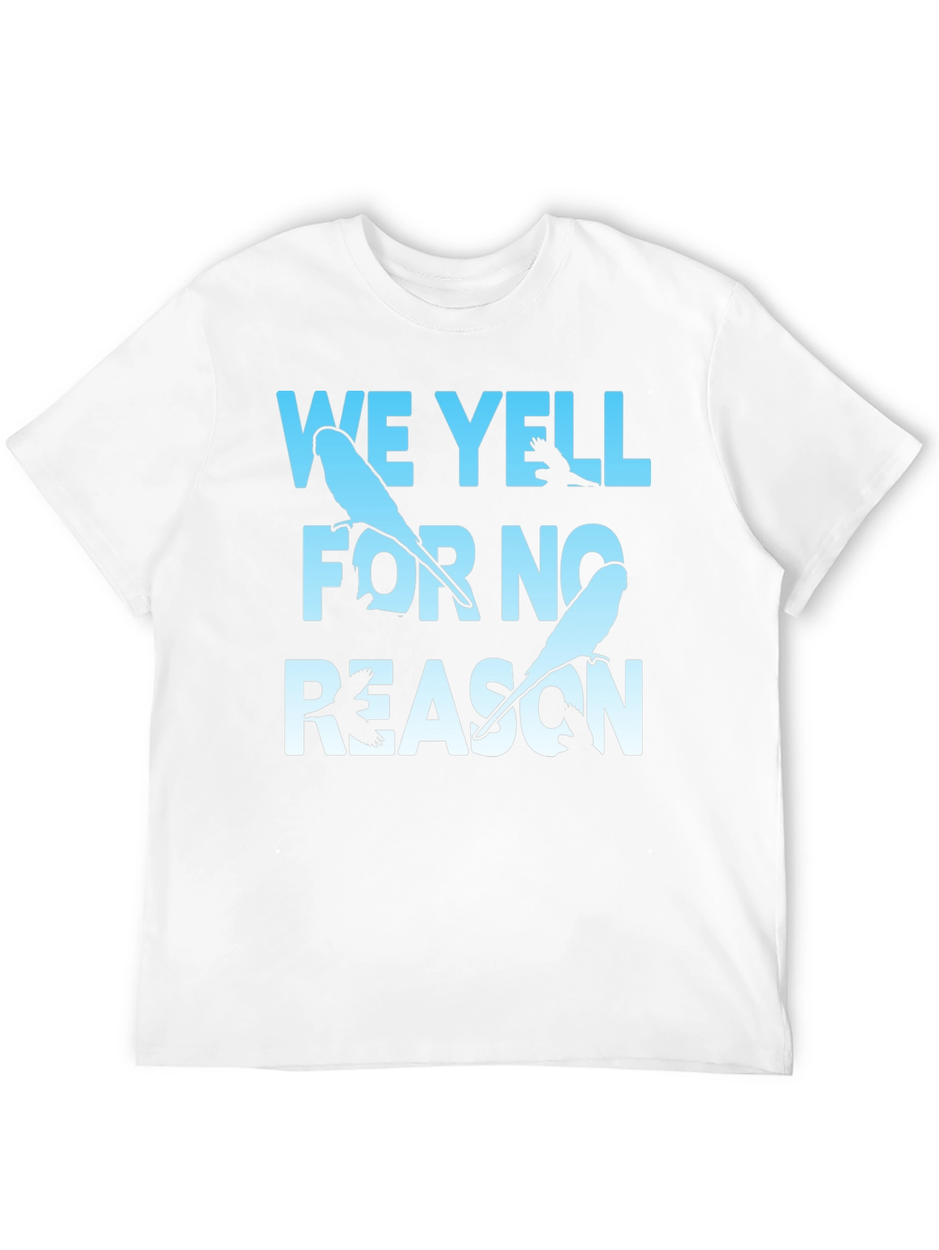 Black We Yell For No Reason Graphic Tee view 12