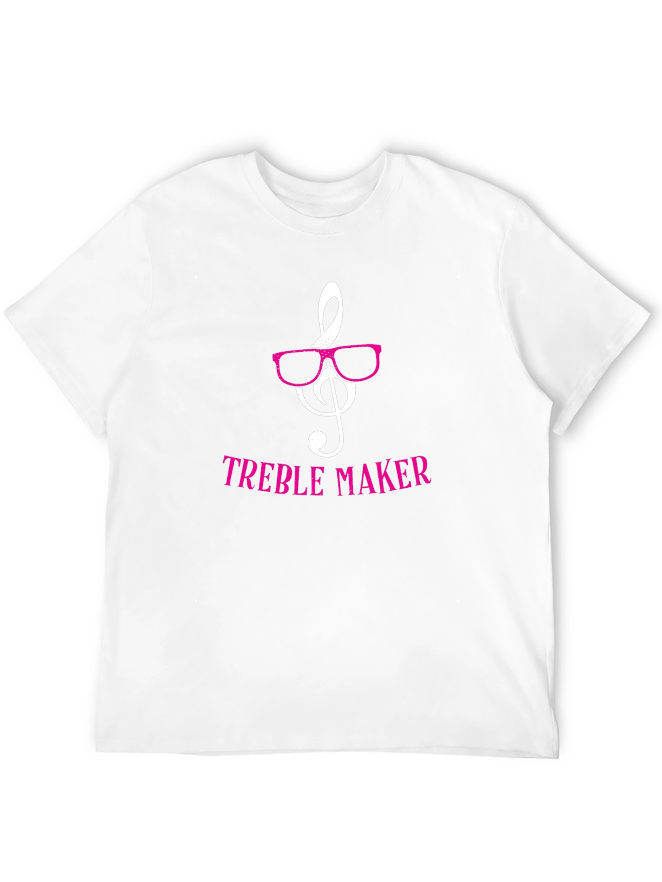 Black Treble Maker Graphic Tee - Music Lover Shirt view 12