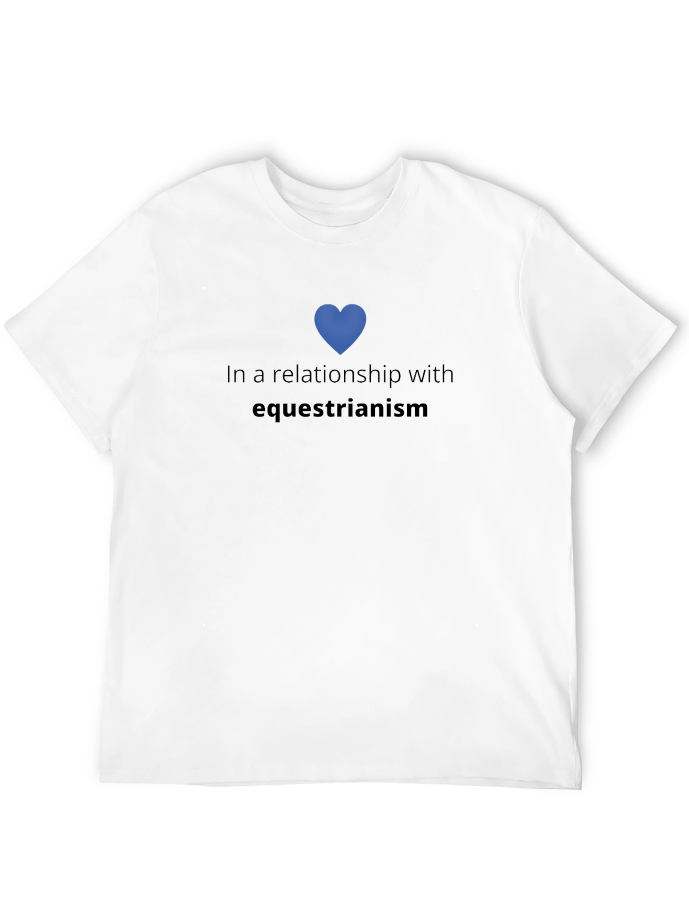 Black Equestrianism Relationship T-Shirt view 12